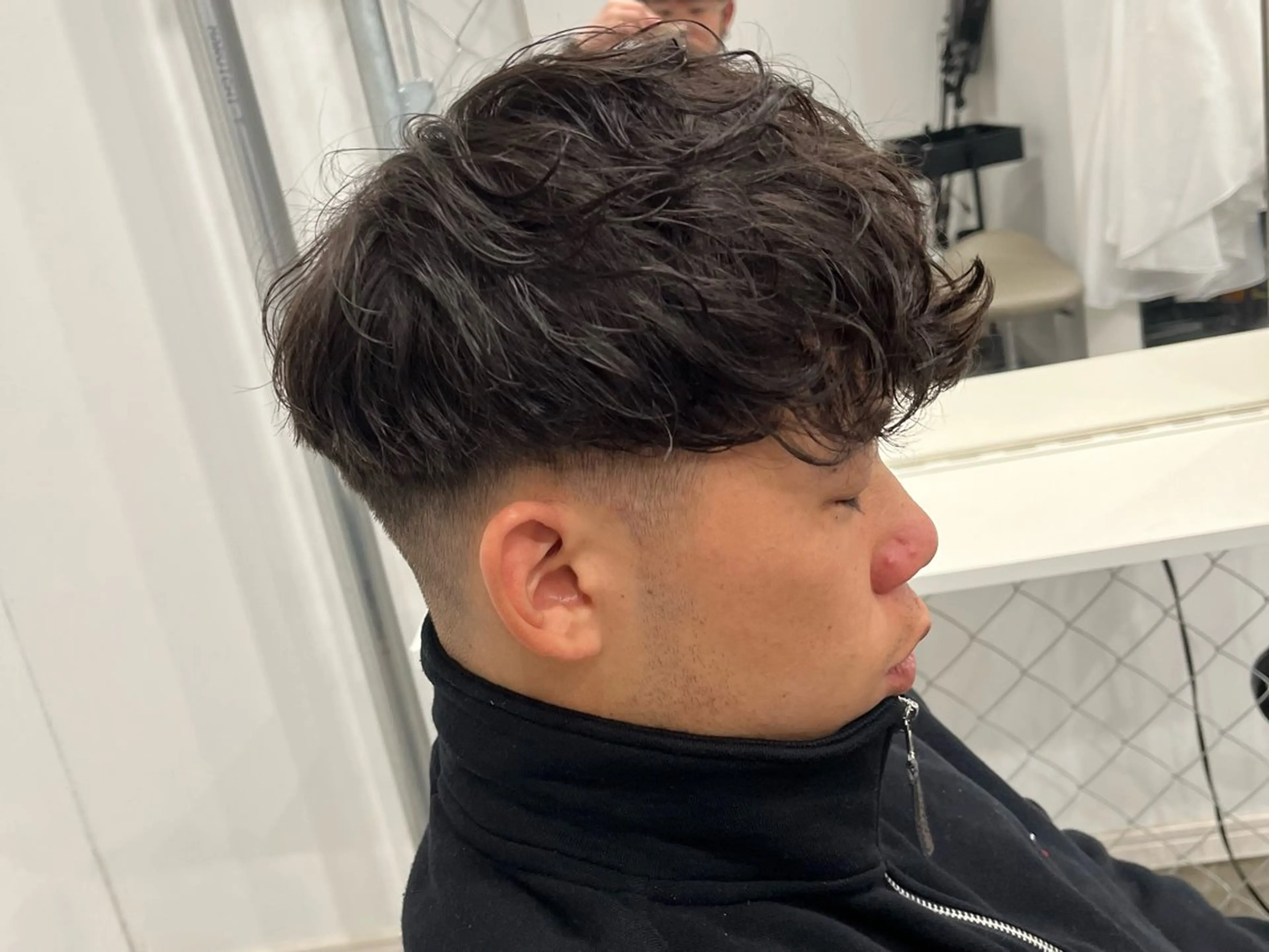 メンズ スペインカール メンズパーマ WATARUのヘアスタイル