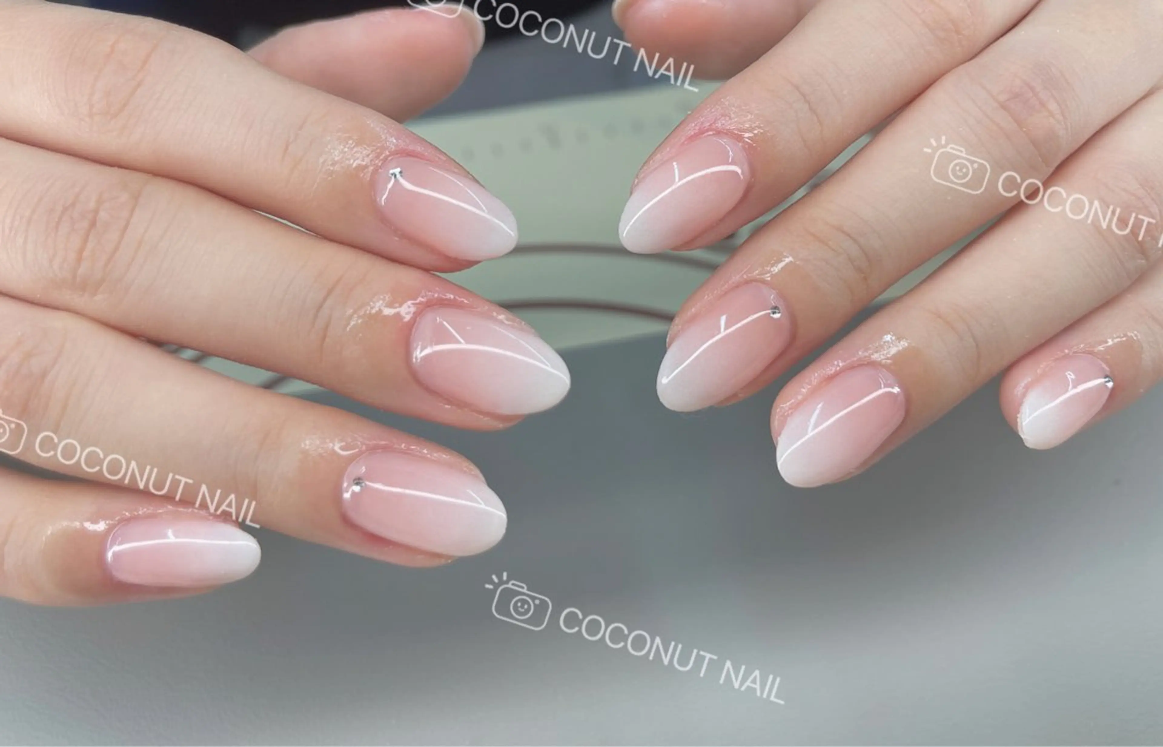 ネイル ハンドネイル 神田 ココナッツのネイルデザイン