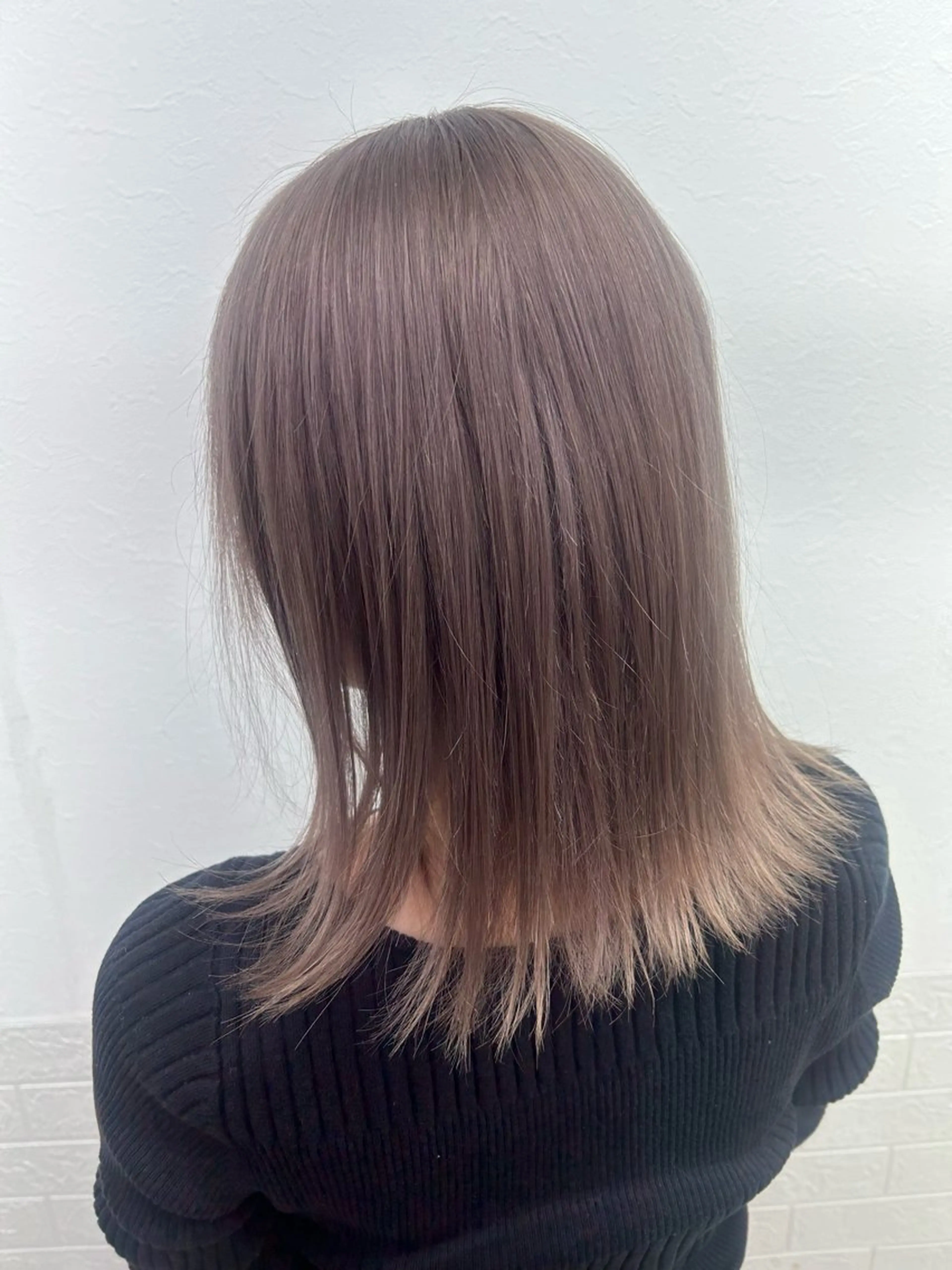 カラー ダブルスキルエクステ /羽エクステ白石宇由のヘアスタイル