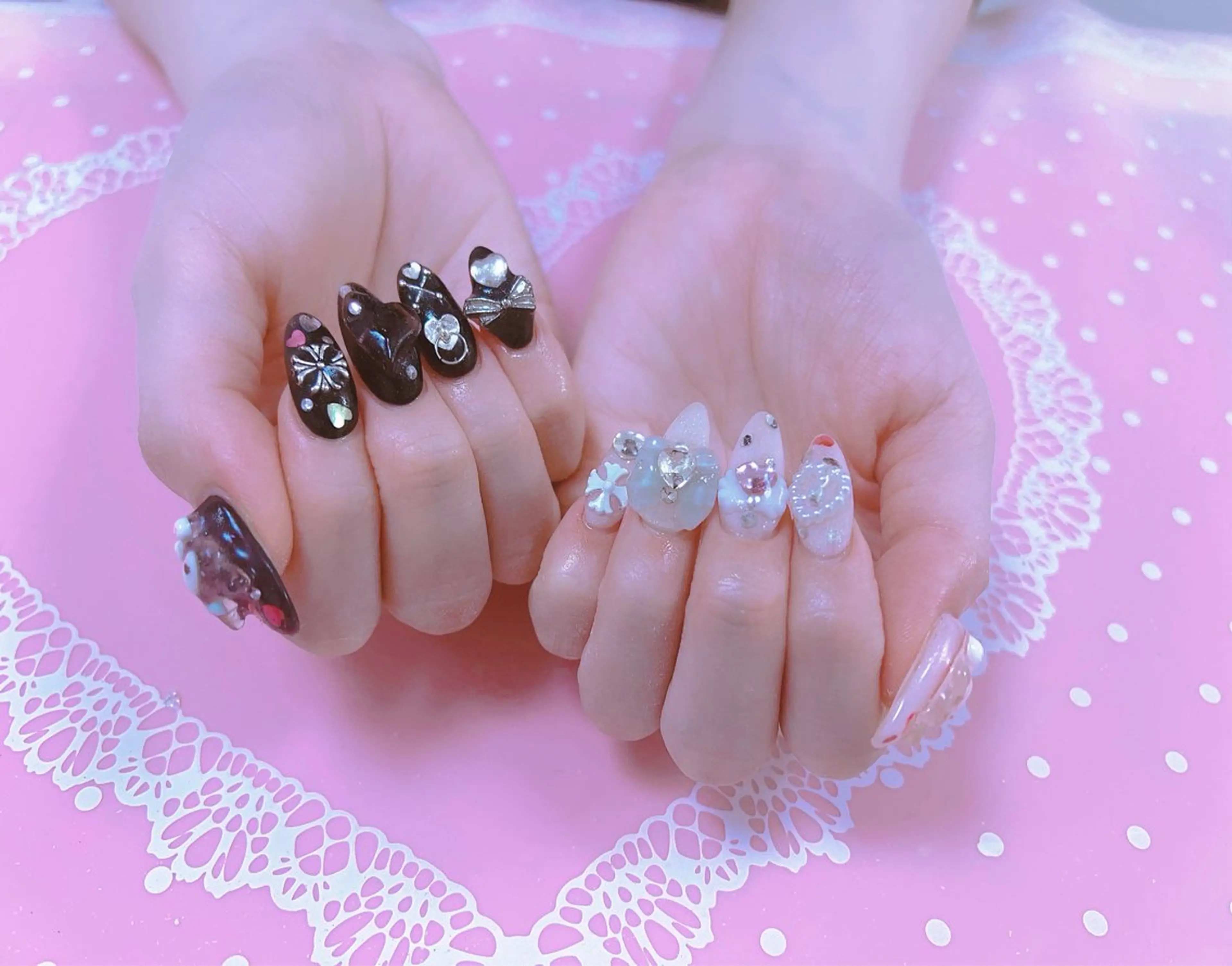 ネイル はぴねす所属・横浜 美夢のネイルデザイン