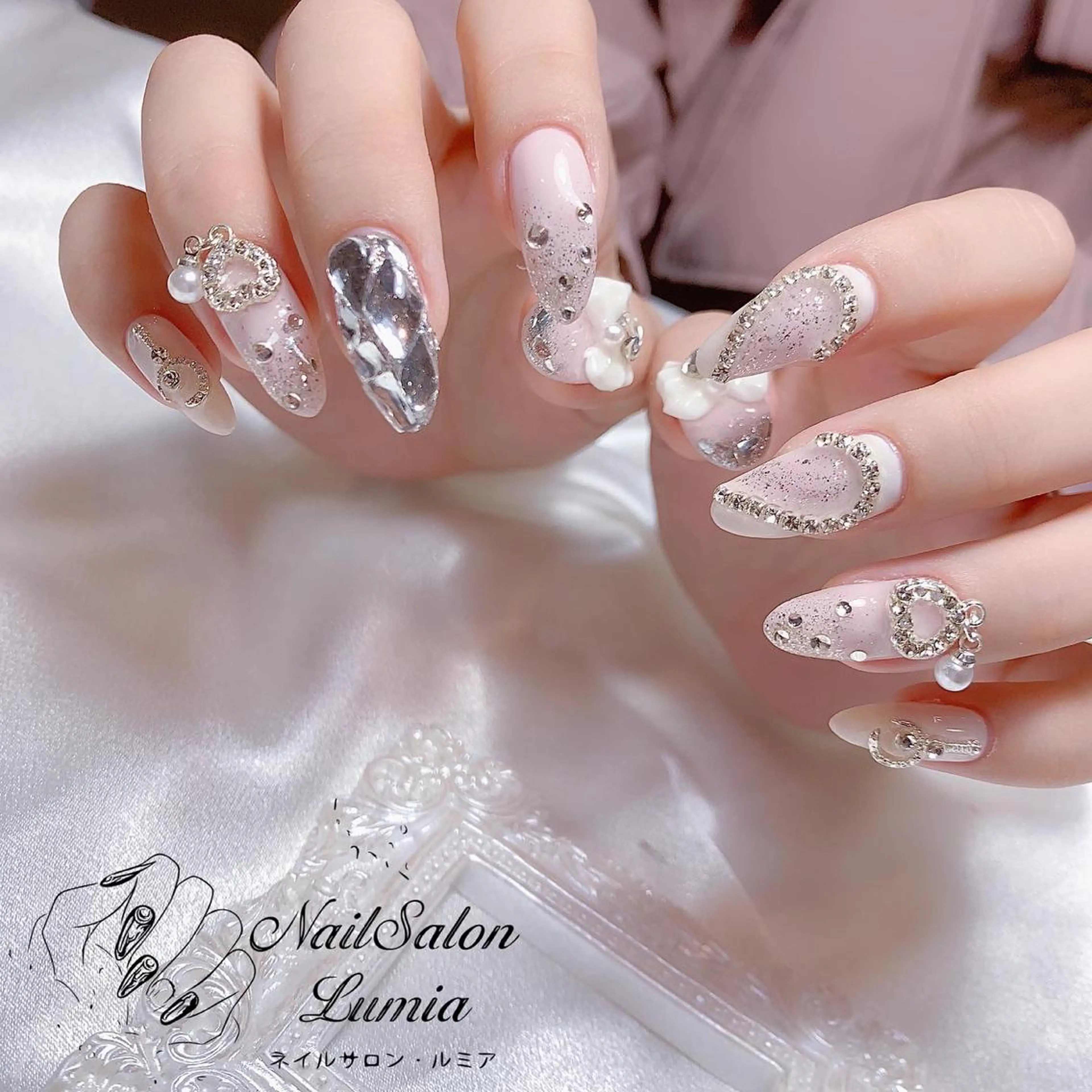 ネイル ハンドネイル ネイルサロン ルミア Lumia 店長のネイルデザイン