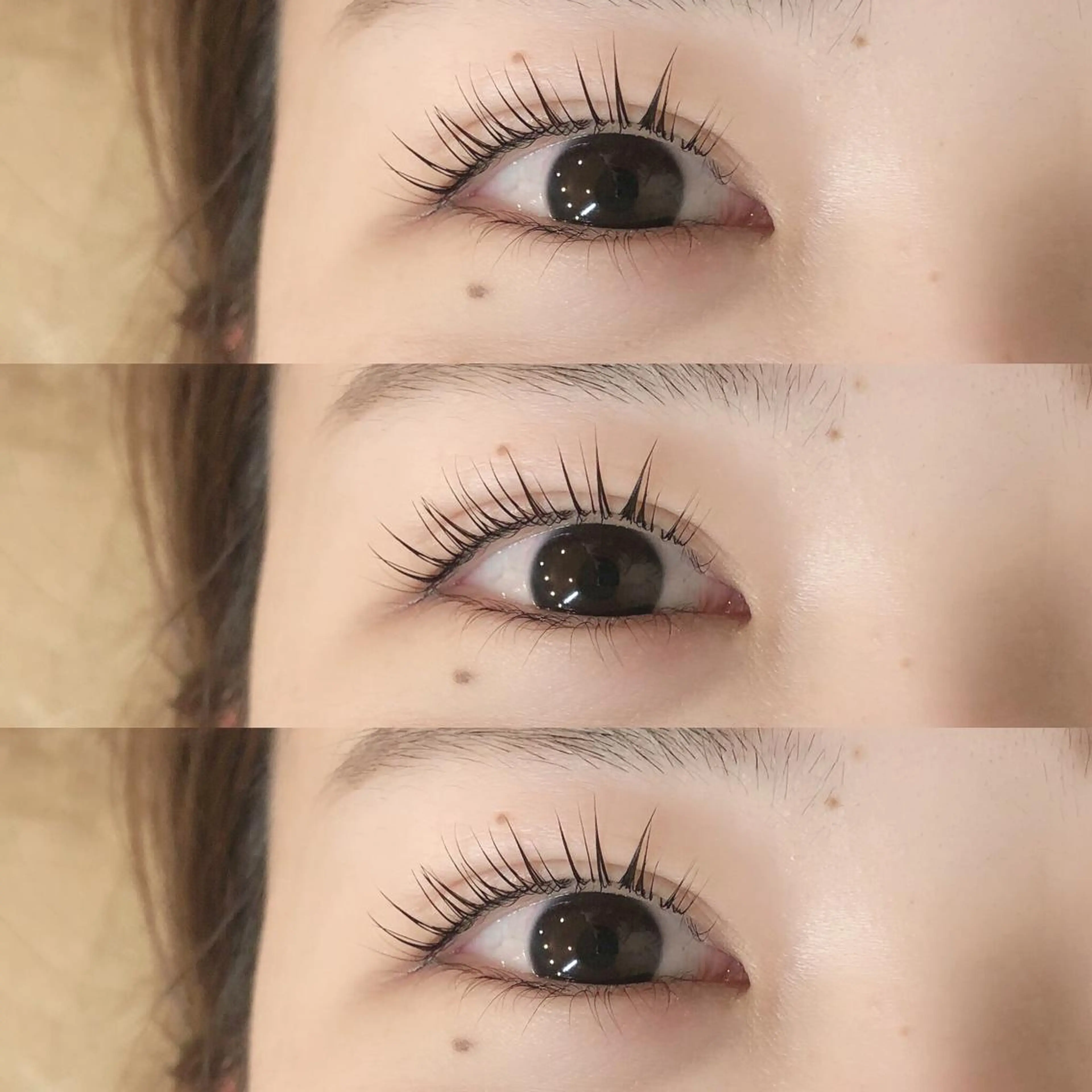 マツエク・マツパ パリジェンヌラッシュリフト まつげパーマ 下まつげエクステ 一重×まつ毛パーマ マツパ Riho/博多/ まつげパーマ/LEDのマツエク・マツパデザイン