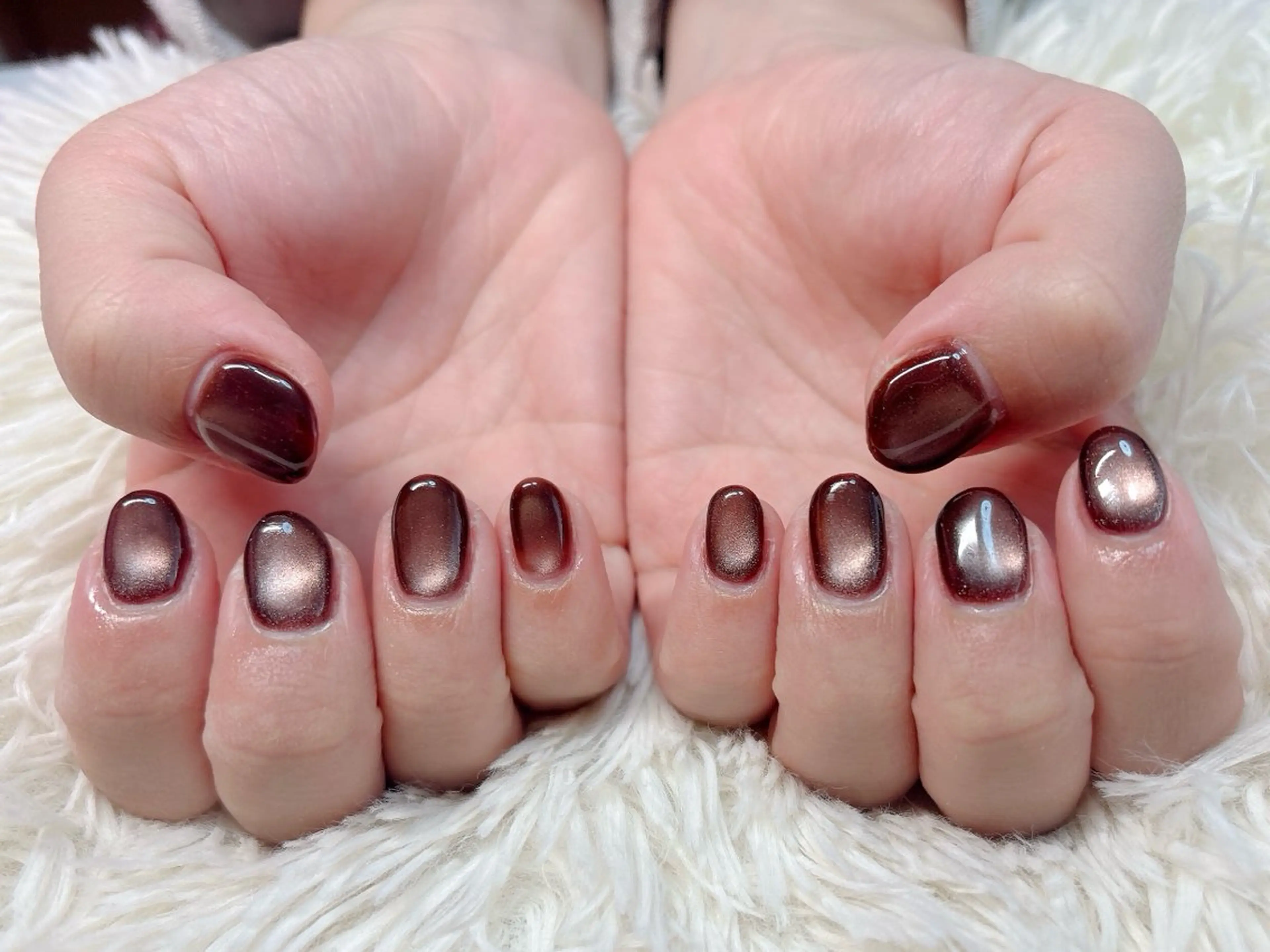 ネイル ハンドネイル パッチリオメメ Lianaのネイルデザイン