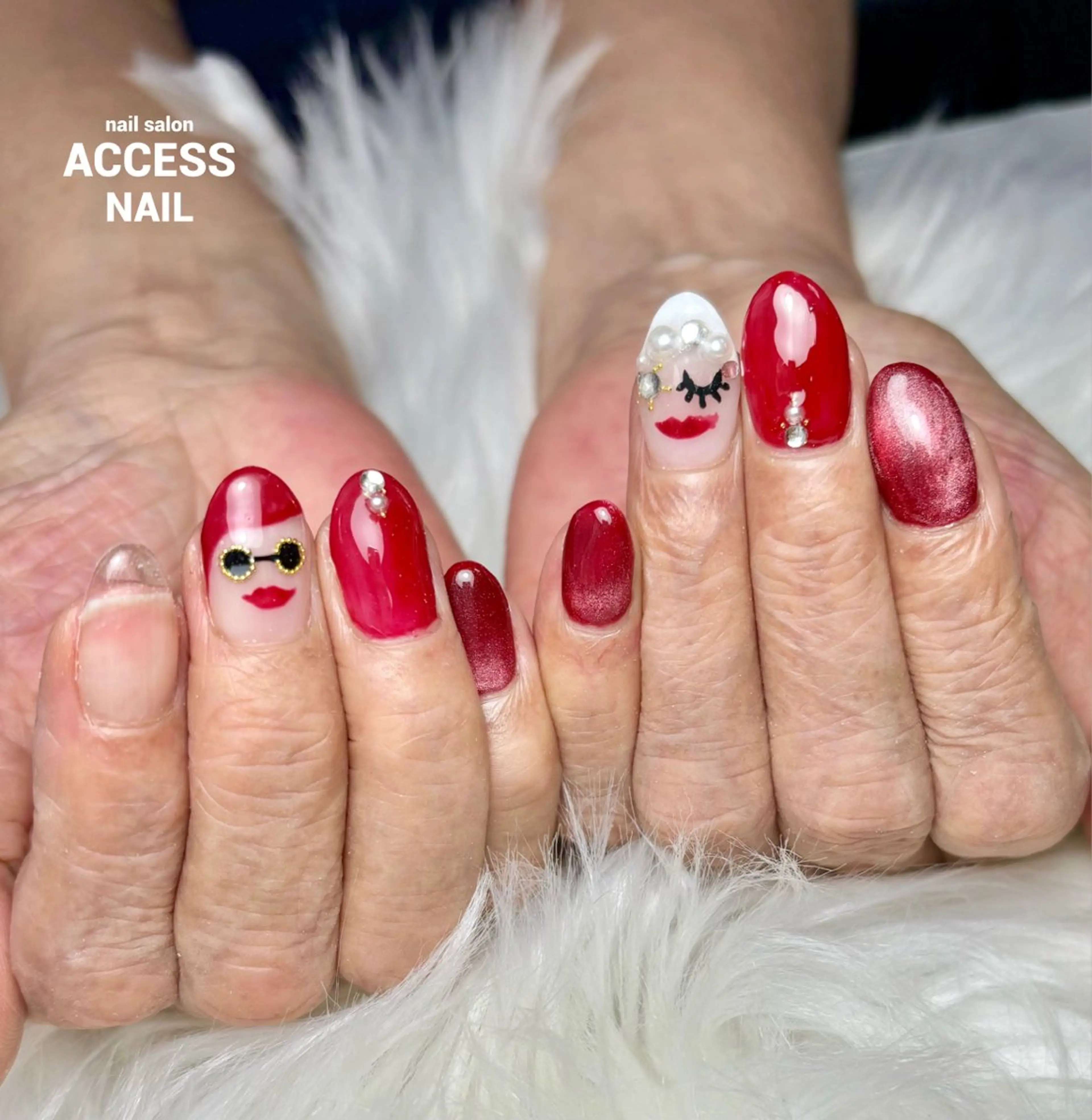 ネイル access nailのネイルデザイン