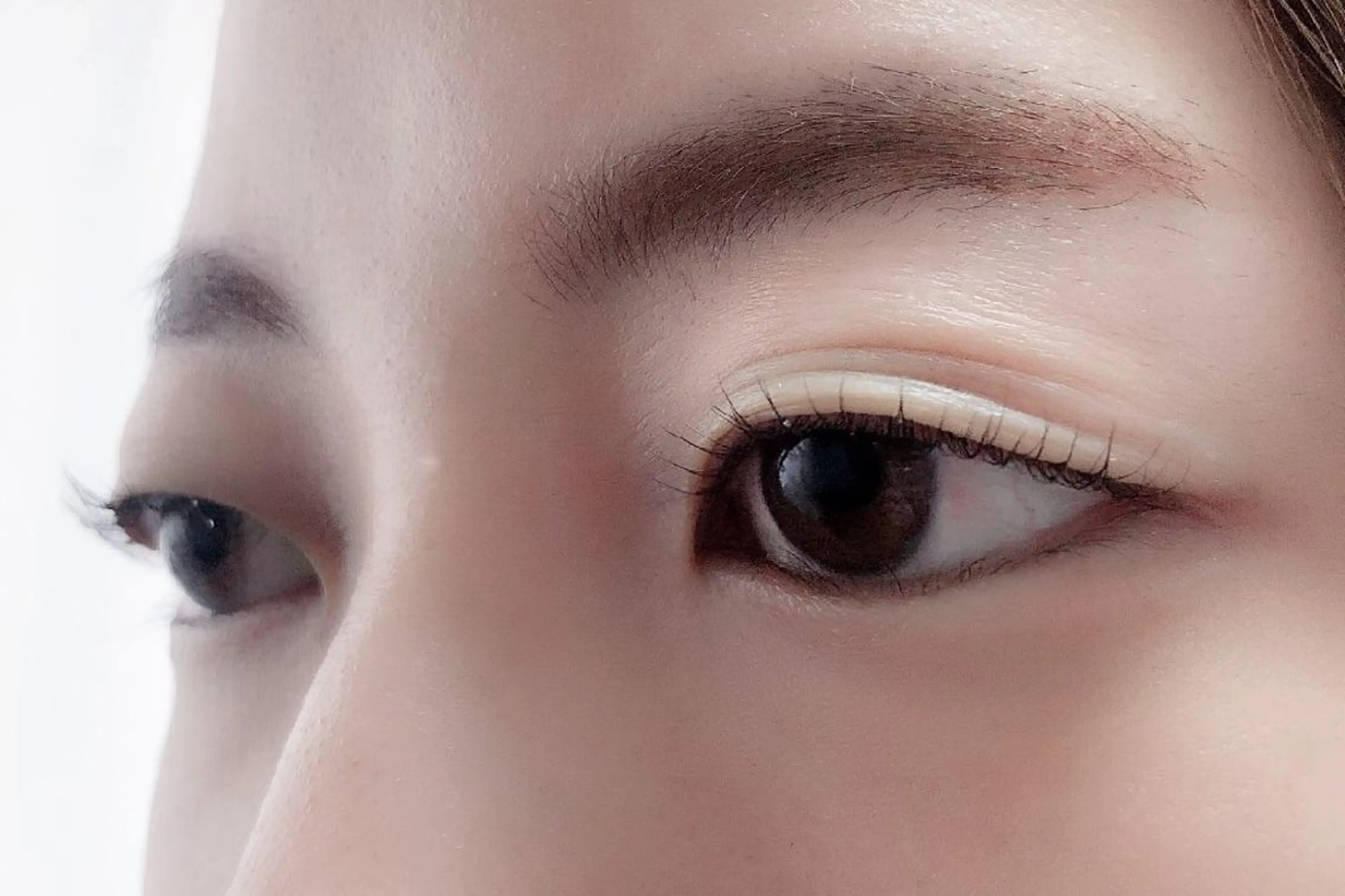 マツエク・マツパ 付け放題 フラットラッシュ ナチュラル まつげパーマ 一重×まつ毛パーマ マツパ 吉岡 ゆうなのマツエク・マツパデザイン