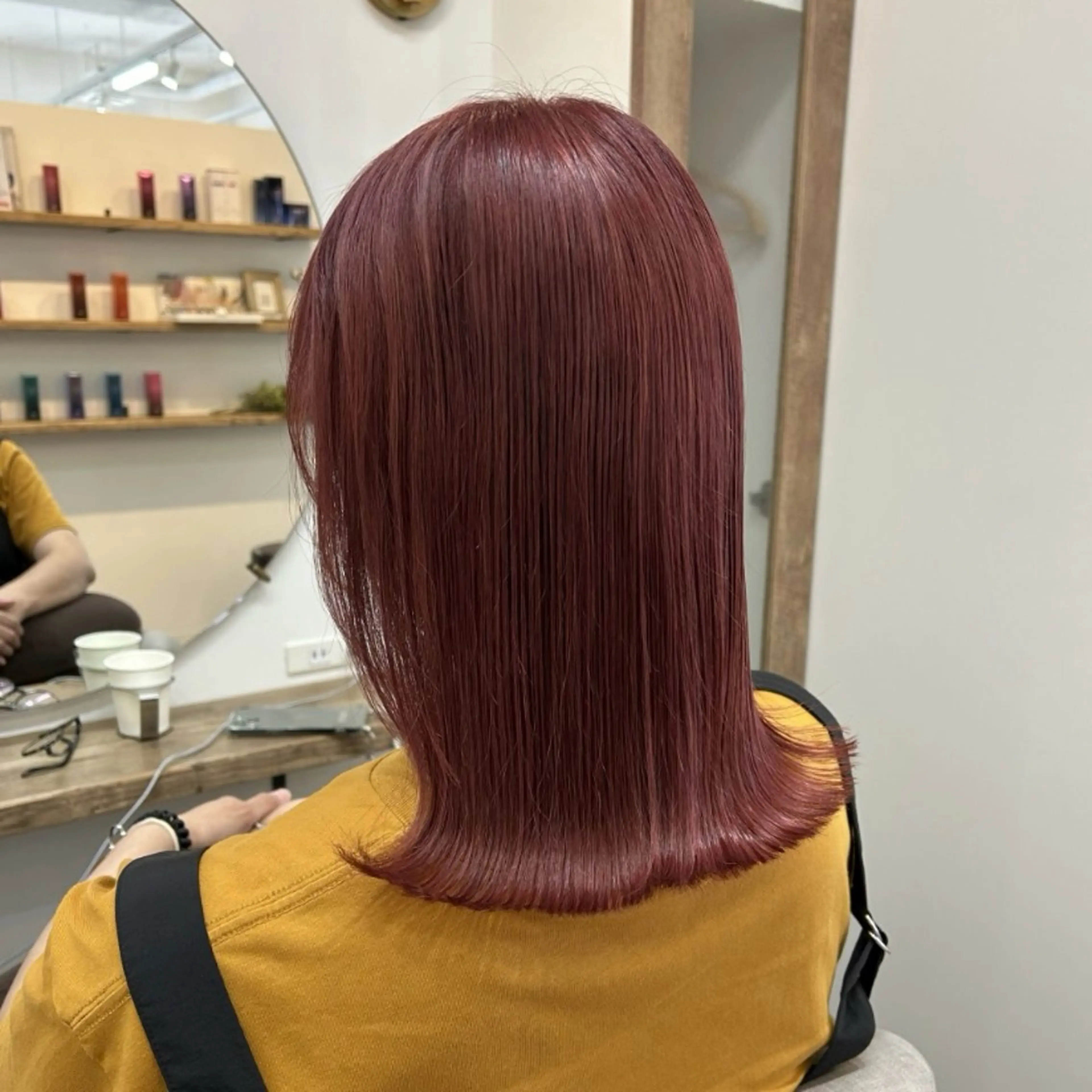 ミディアム カラー Satomi サトミのヘアスタイル