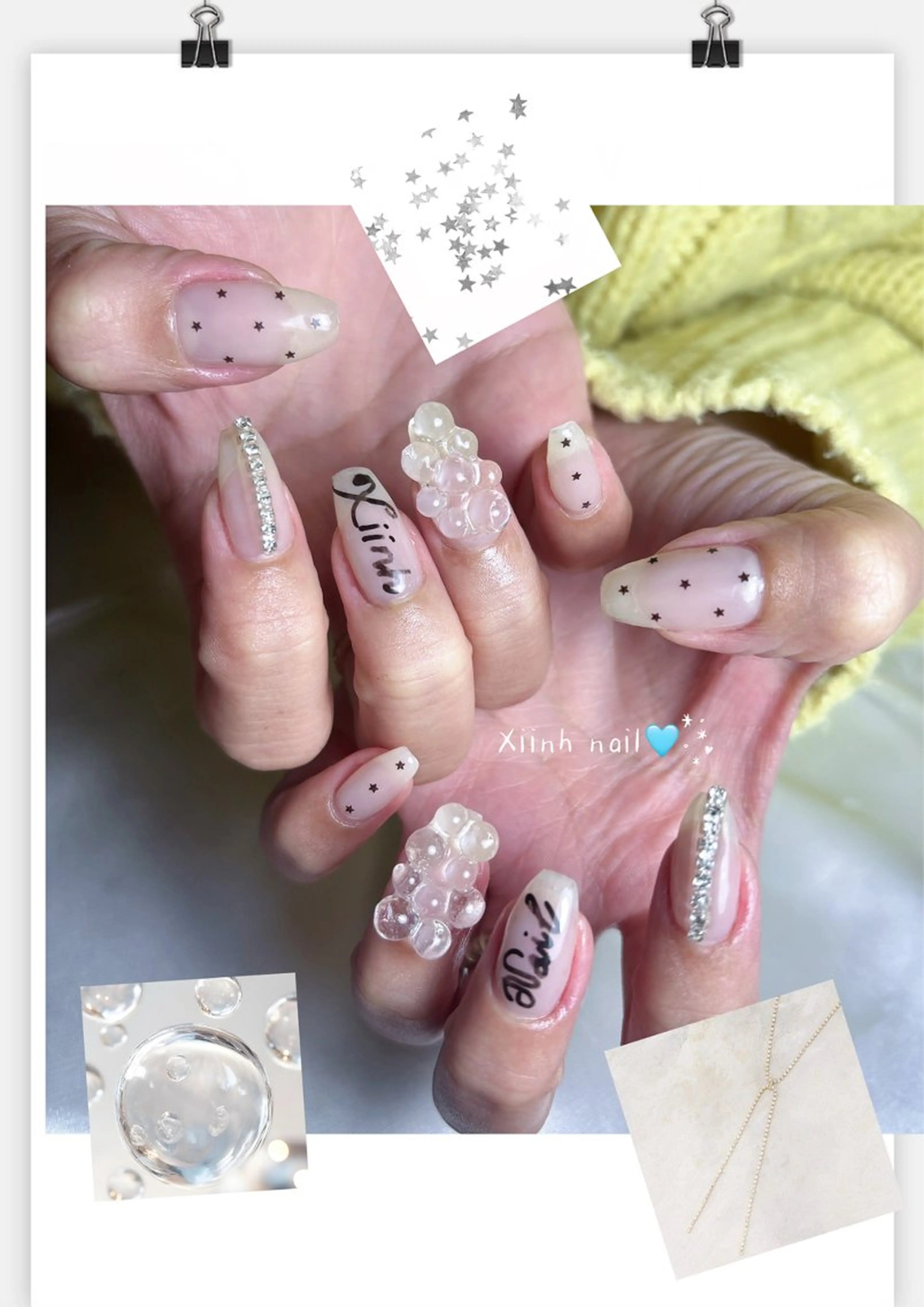 ネイル ブラウン チークネイル 桜ネイル 長さ出し フットネイル ハンドネイル XIINH NAIL SALONのネイルデザイン