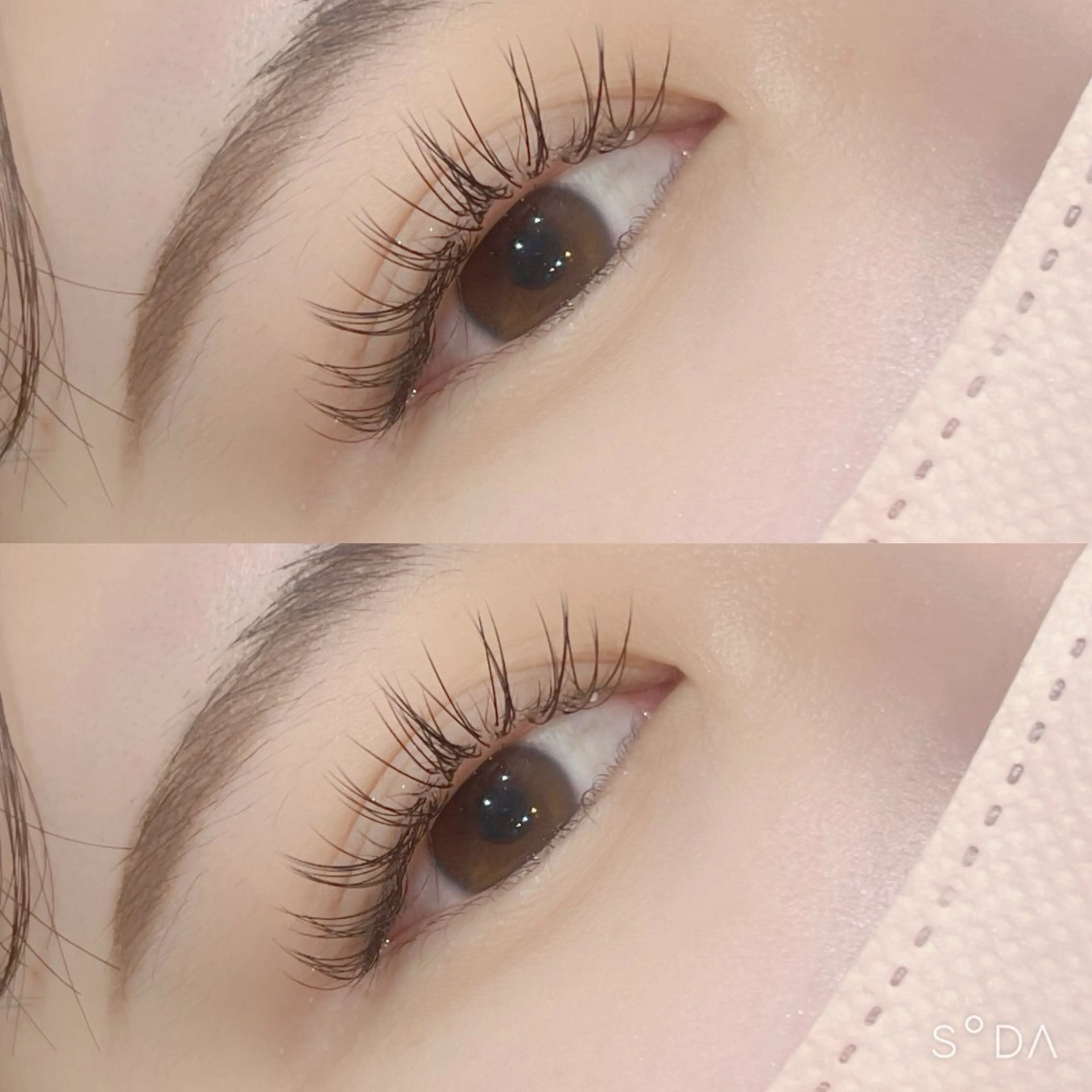 マツエク・マツパ フラットラッシュ マツエク EYELA 池袋 なかだ まゆのマツエク・マツパデザイン