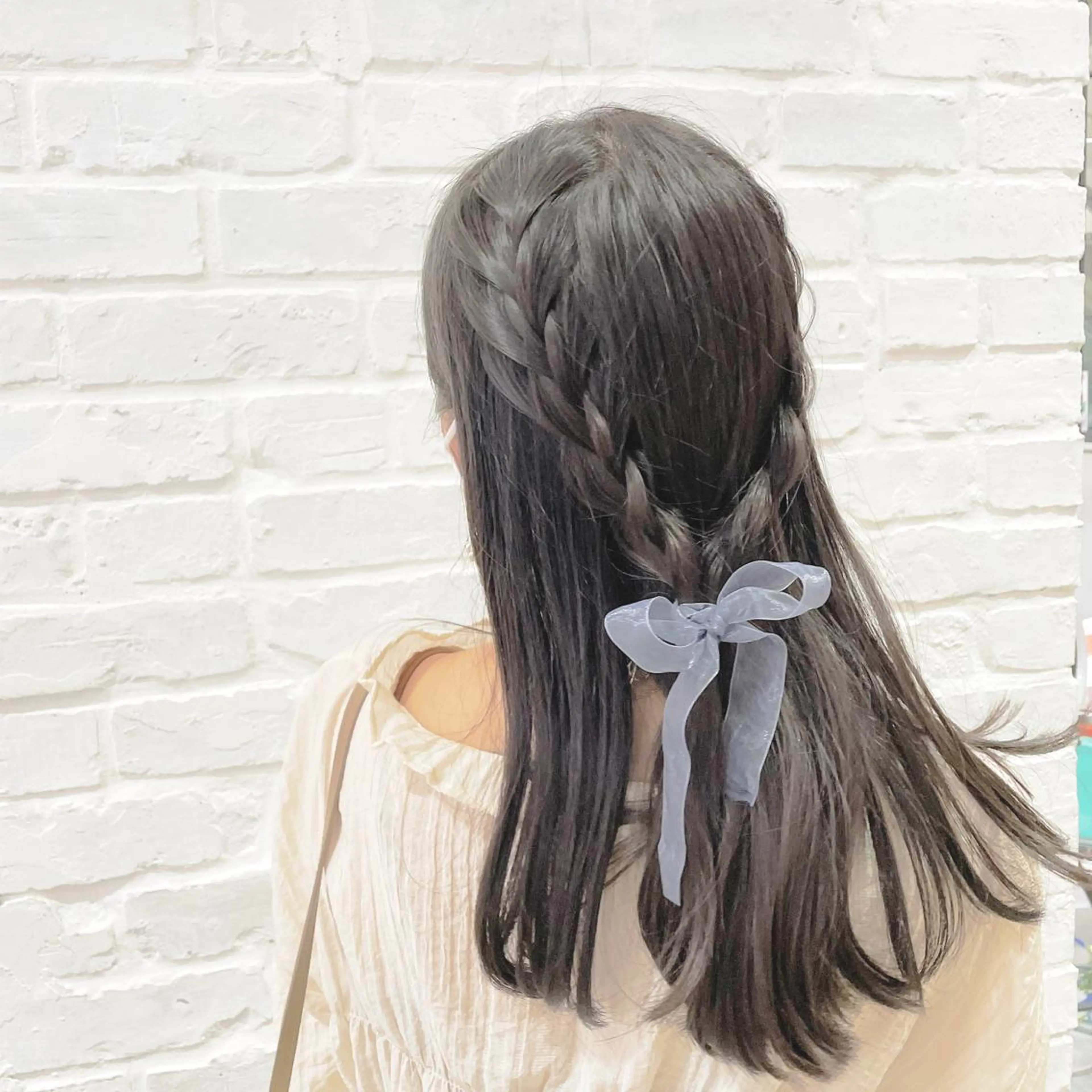 セミロング ヘアアレンジ ･˚✧すずね˚✧* lucia(ルチア)のマツエク・マツパデザイン