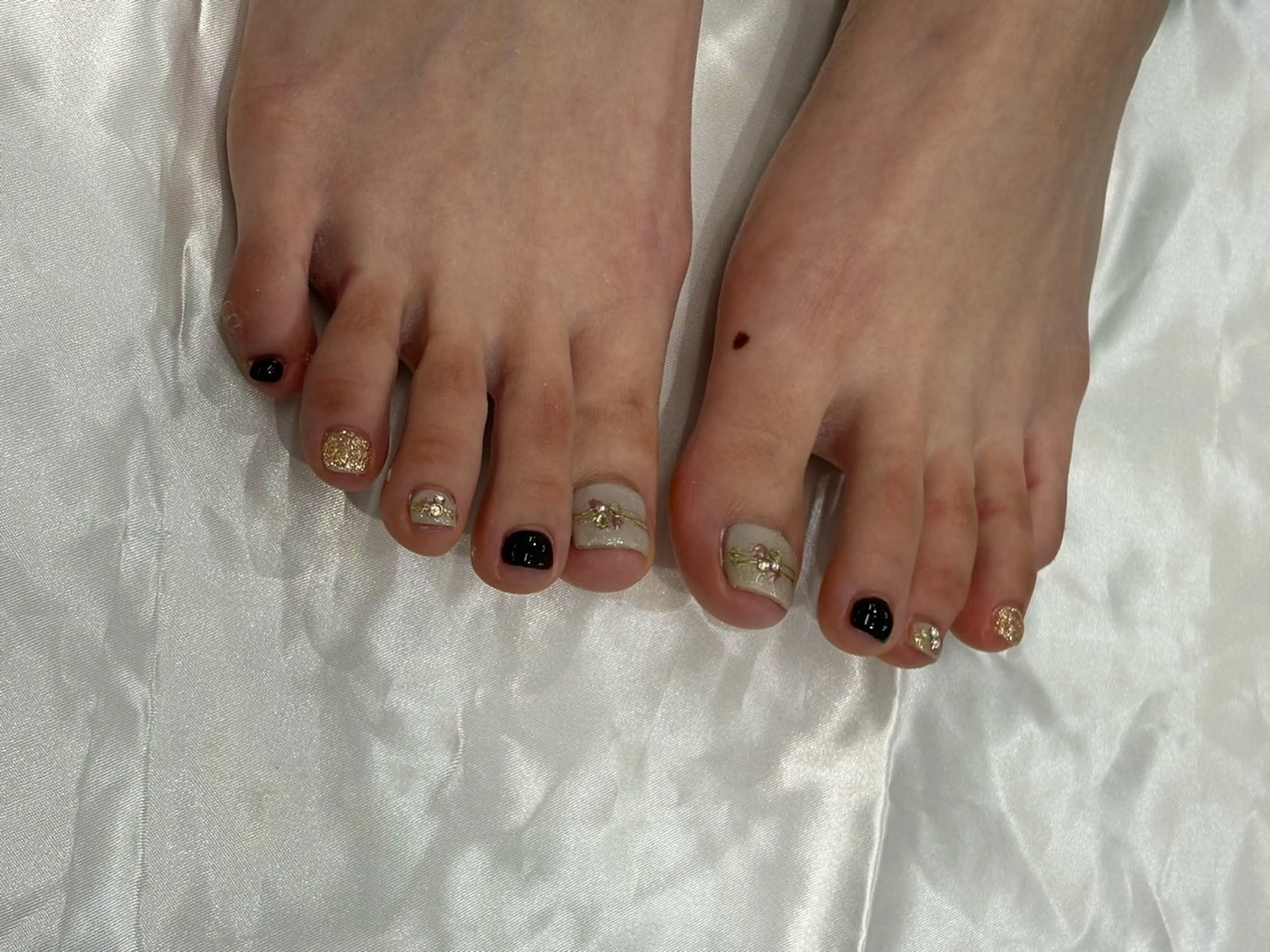 ネイル フットネイル cure upのネイルデザイン