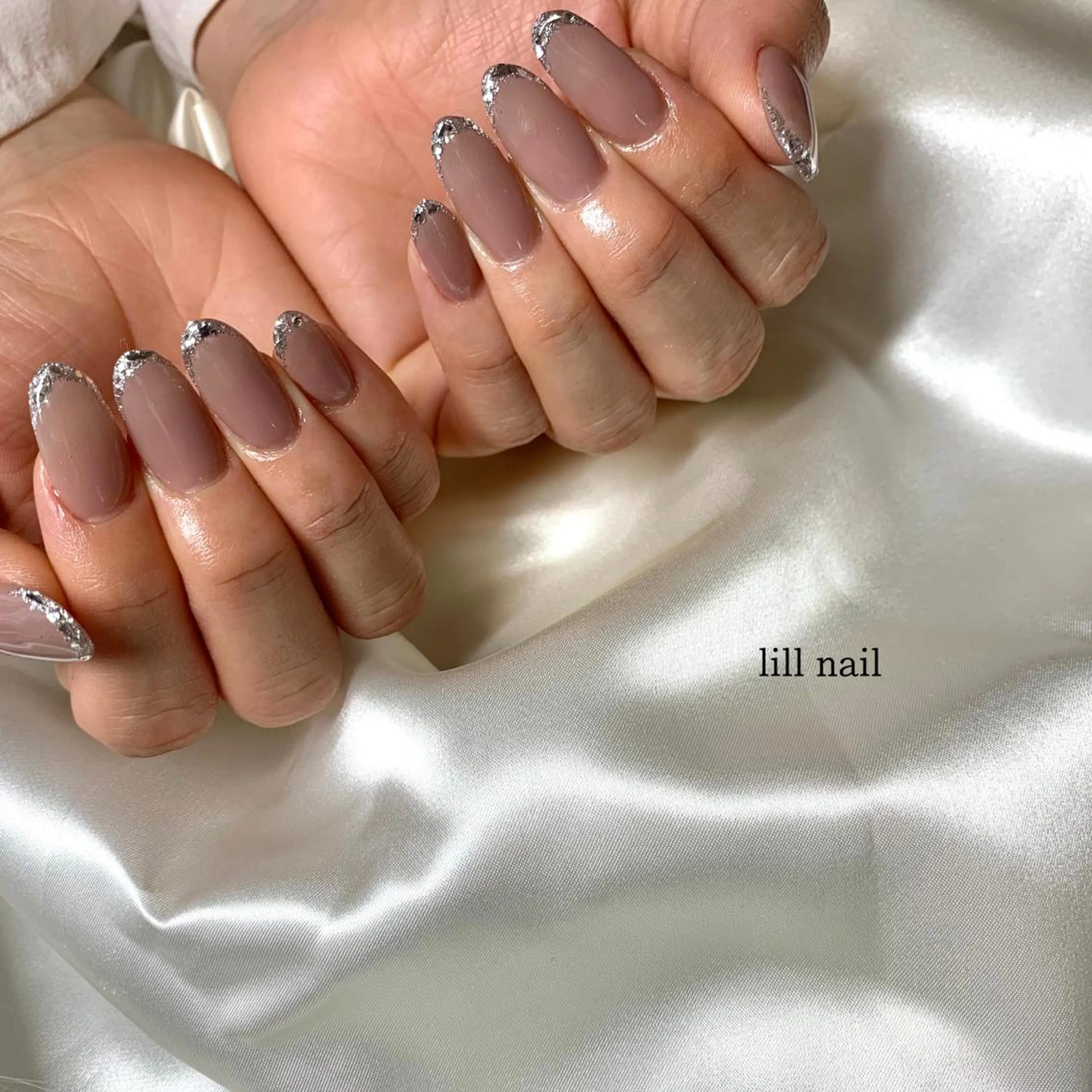 ロング pllia beautyのネイルデザイン