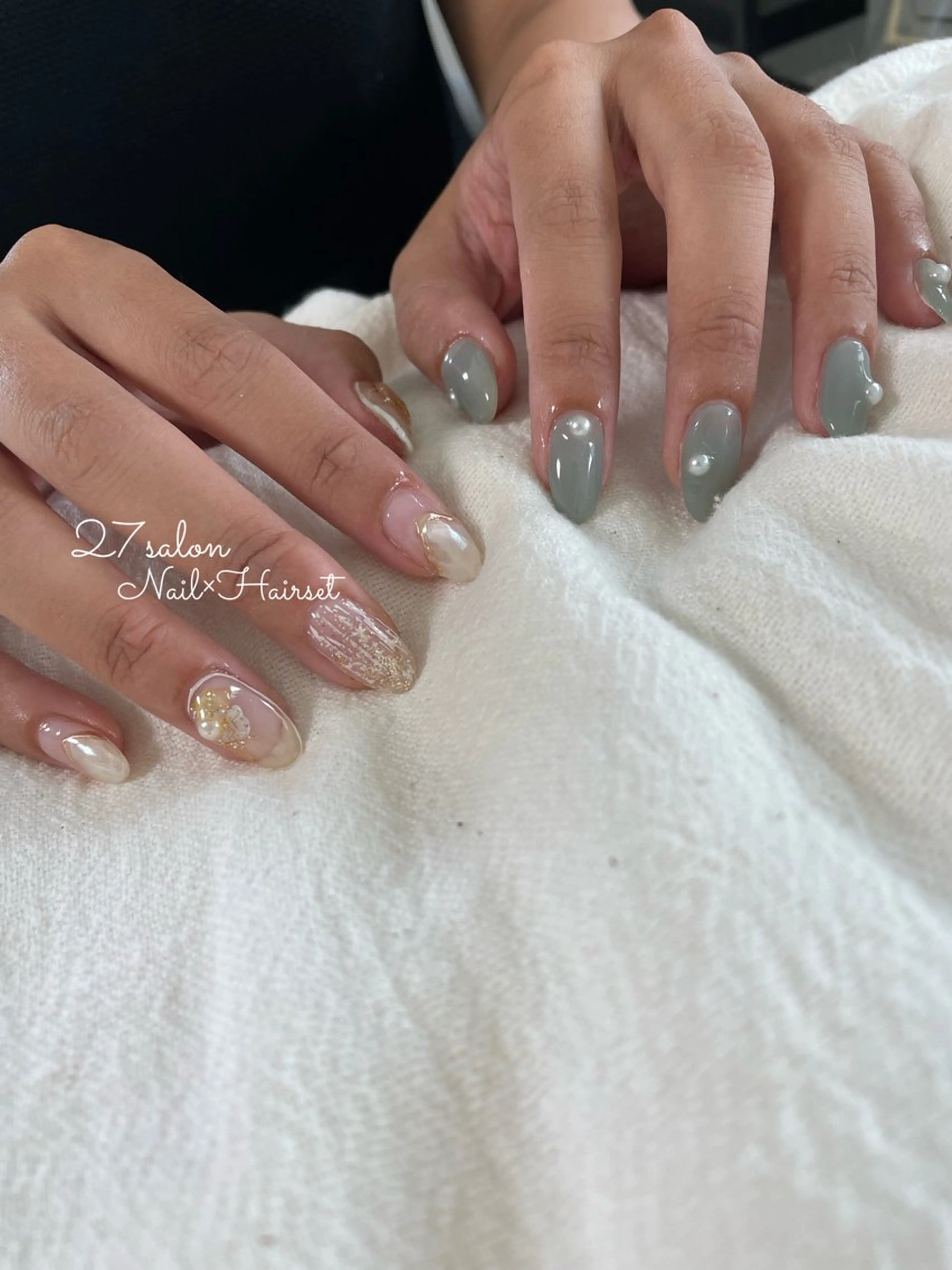 ネイル ニュアンスネイル 27salon yuinaのネイルデザイン