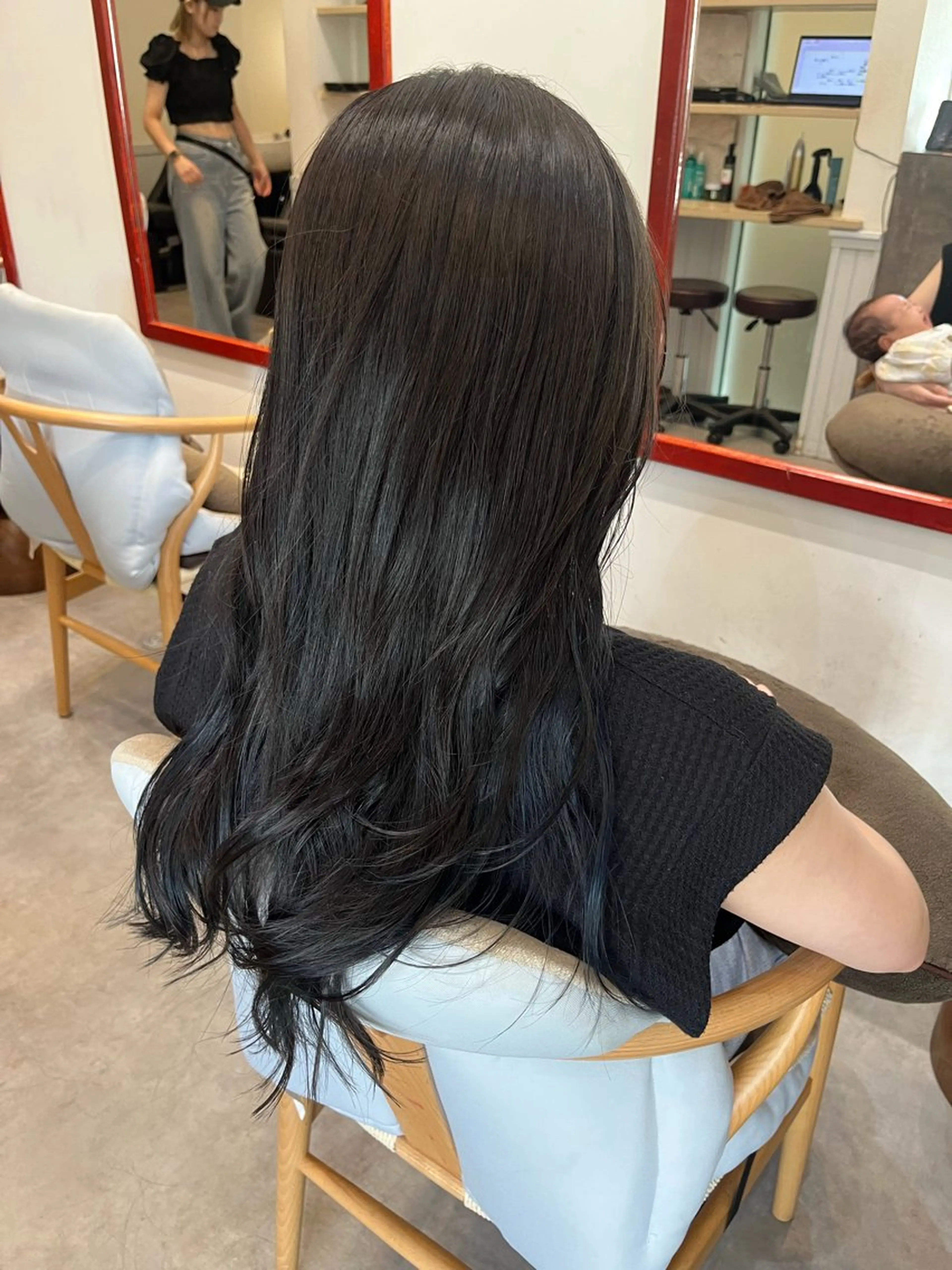 ロング カラー 金沢市/美容師/ 岡島由希美のマツエク・マツパデザイン