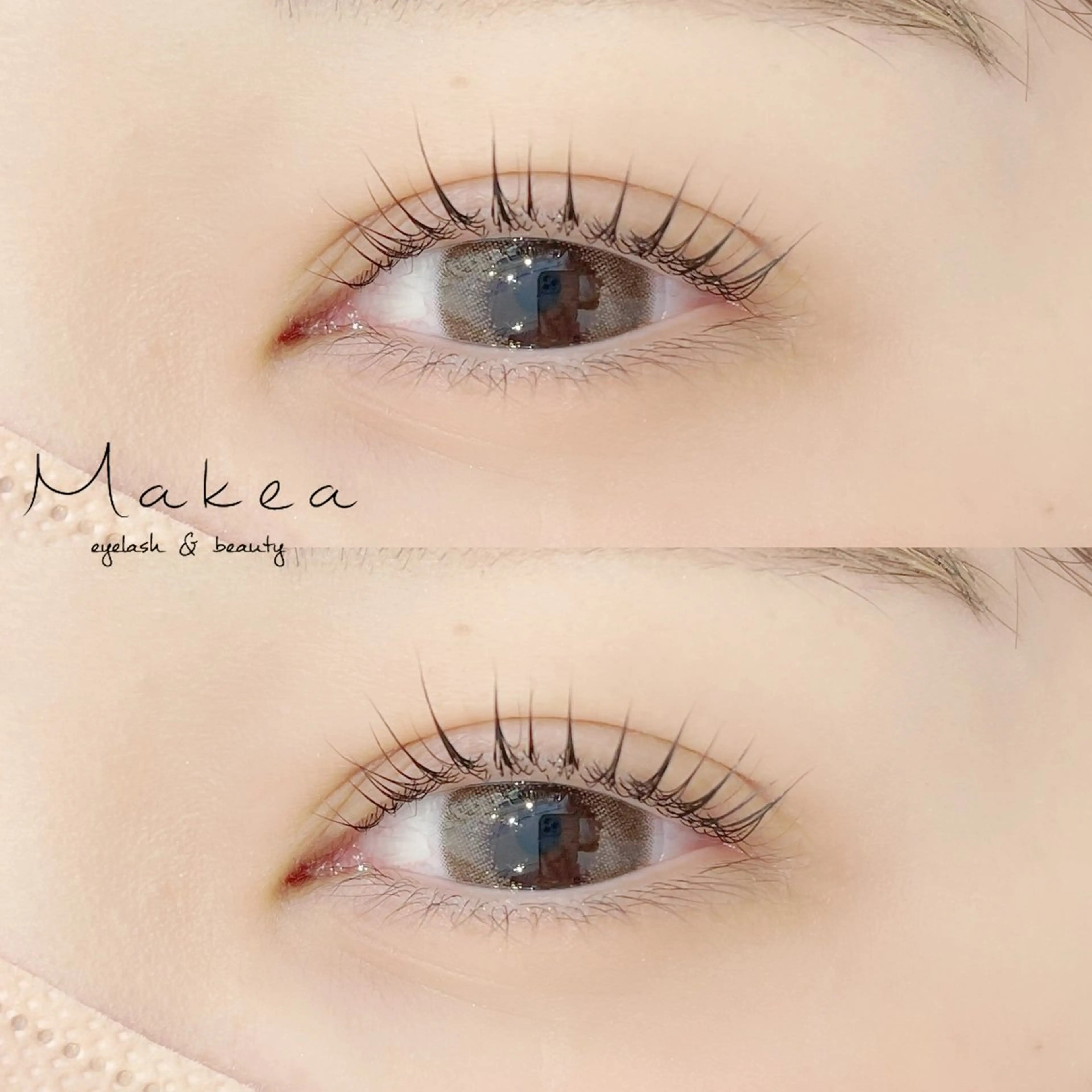 マツエク・マツパ パリジェンヌラッシュリフト たかく ゆいのマツエク・マツパデザイン