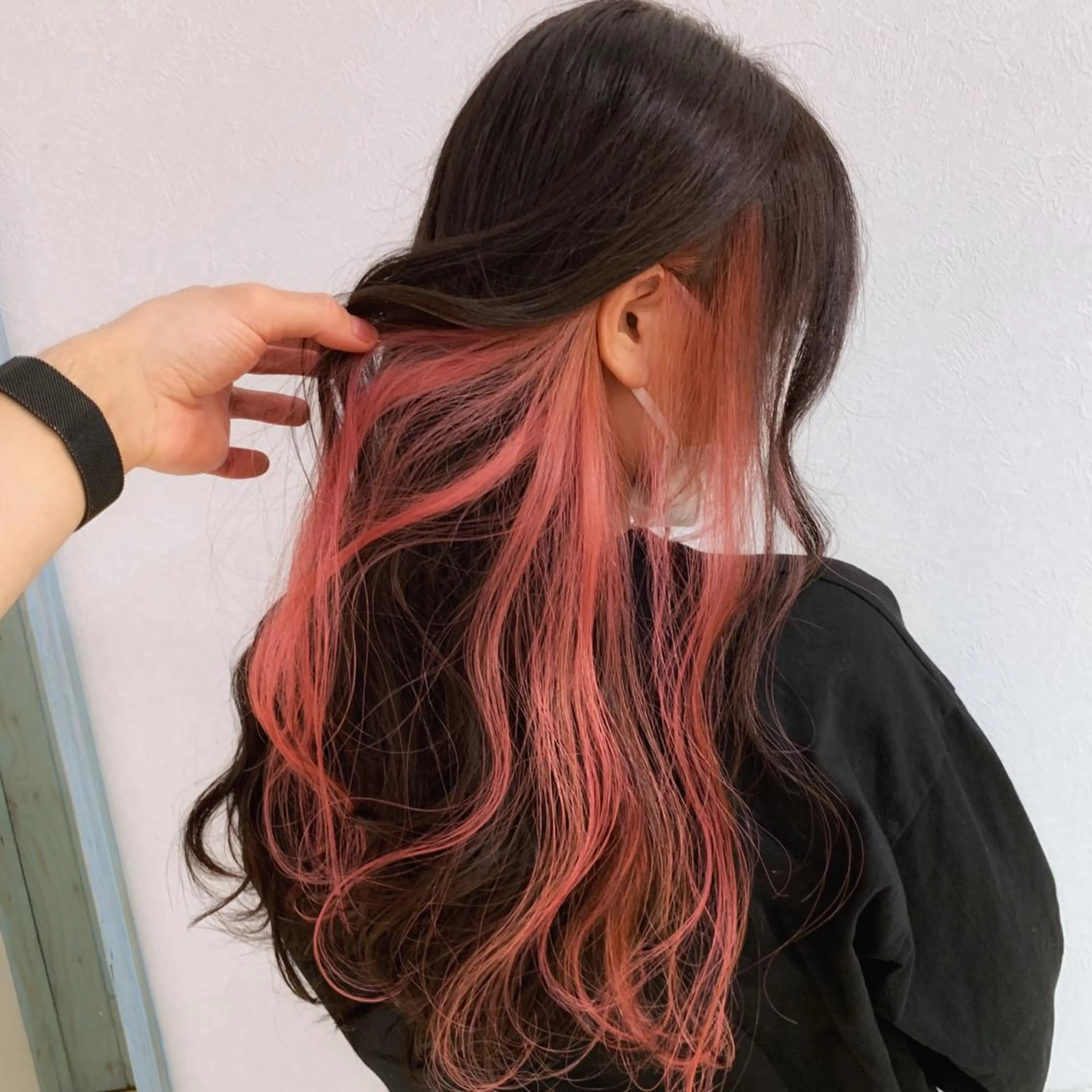 ロング ブリーチなし 透明感カラー/艶髪のヘアスタイル
