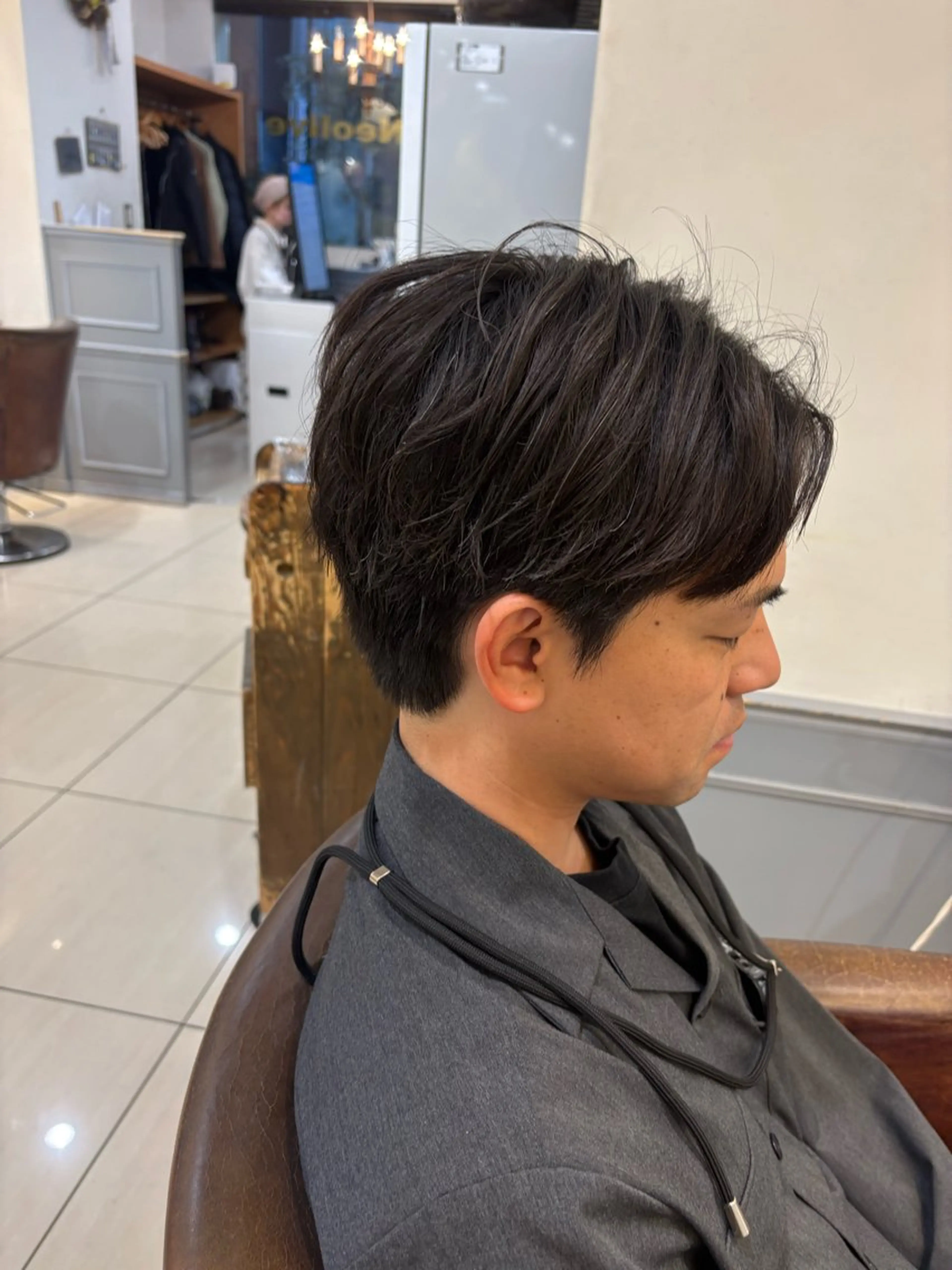 メンズ カット 韓国ヘアー🇰🇷 MIWAのヘアスタイル