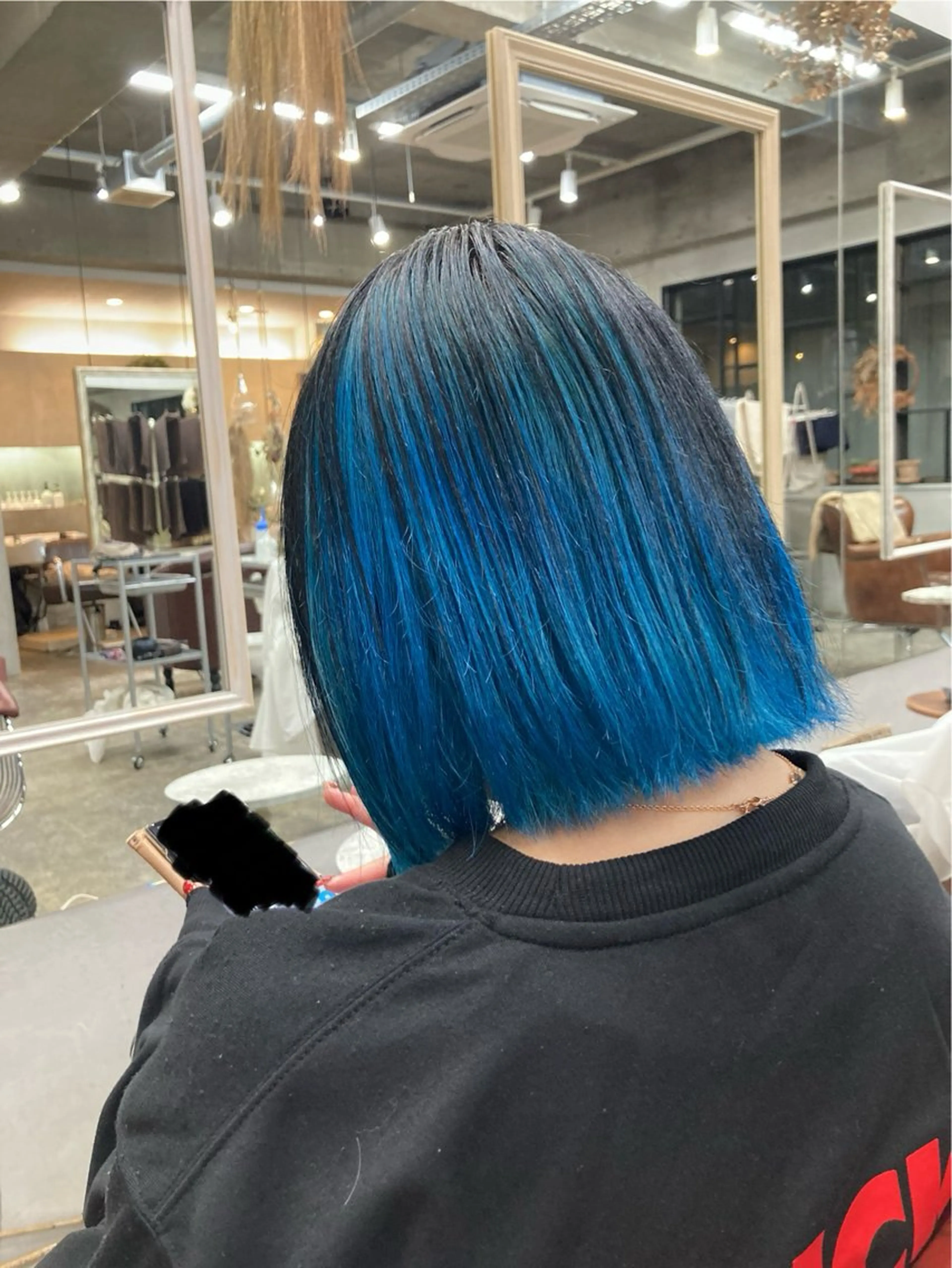 ミディアム カラー ヘアカラー 新田龍之輔 →メンズ／派手髪のヘアスタイル