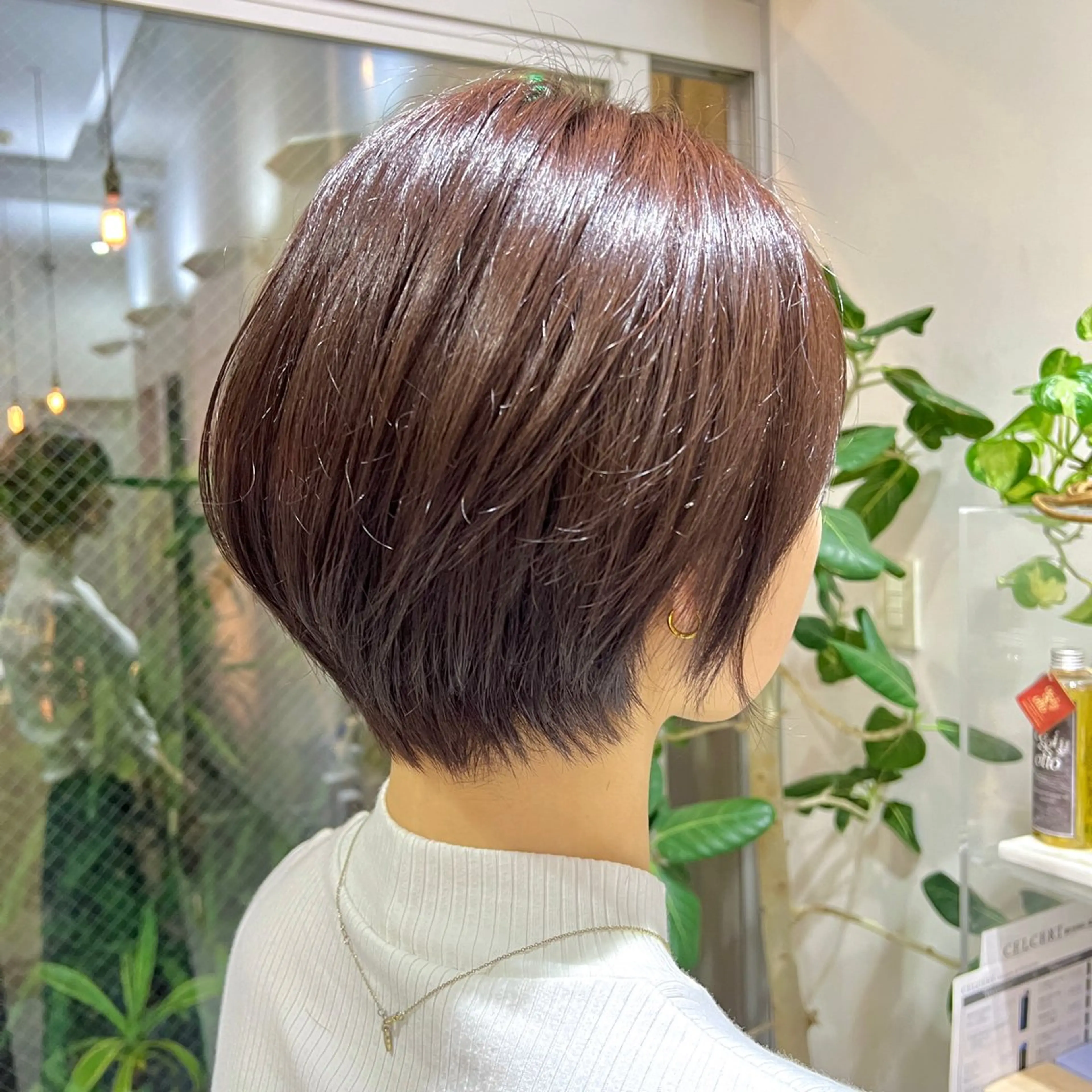 ショート カラー 丸みショート ショートヘア 🌷ショートレイヤー ヘッドスパ🌷鈴木のヘアスタイル