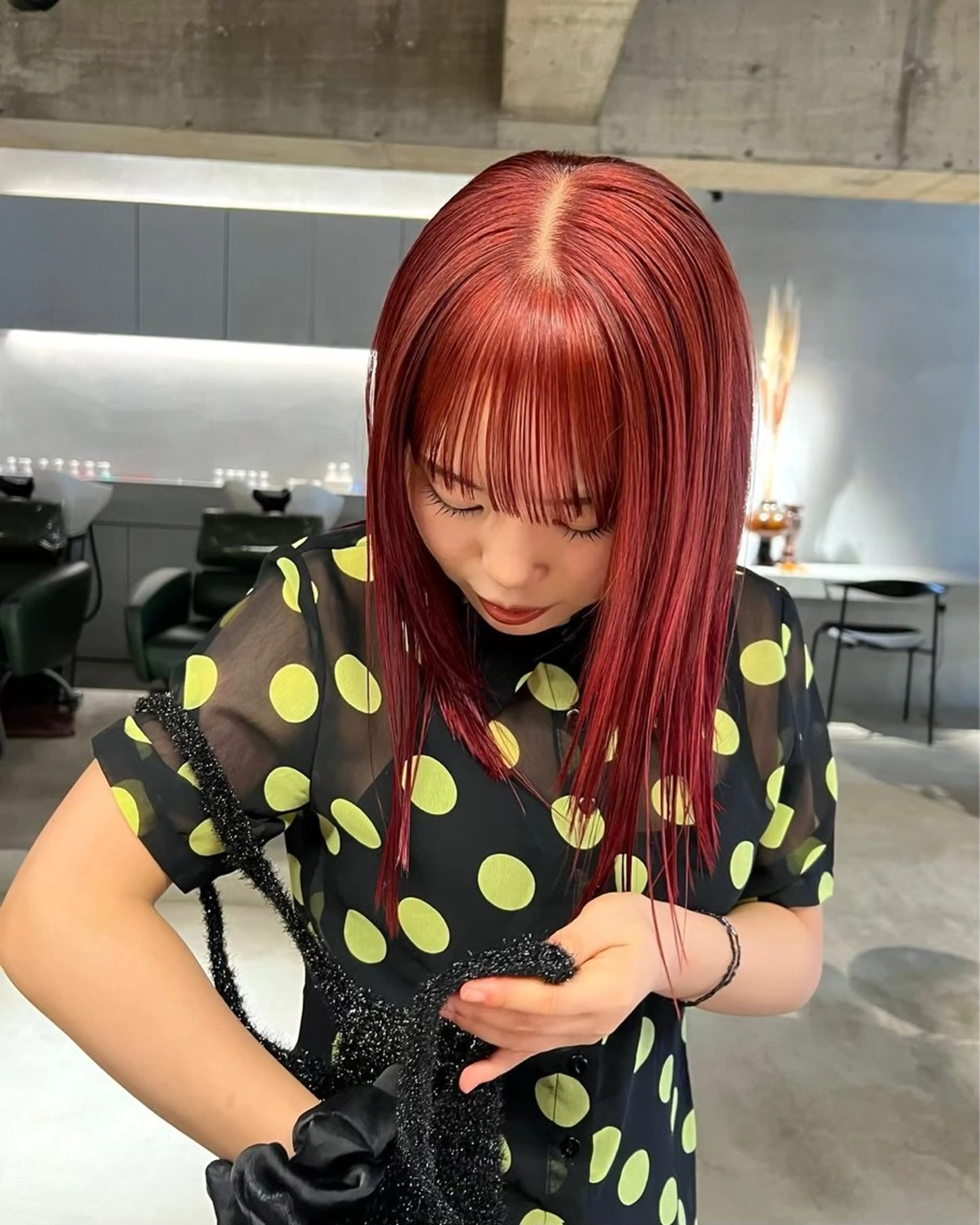 (U24)初回カット➕ダブルカラー➕トリートメント🧚🏼♀️の写真