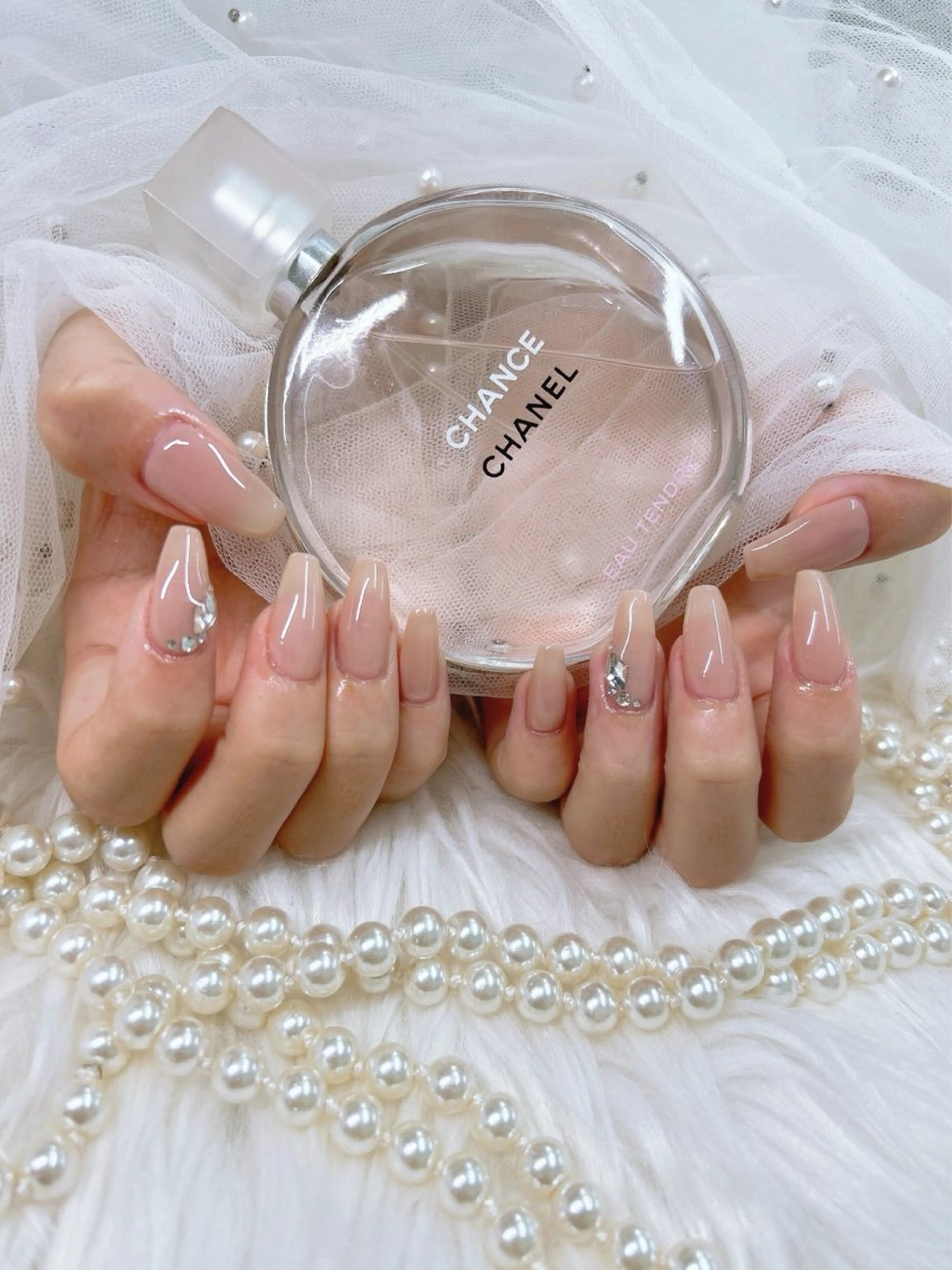 【《Hand》ちょこっと可愛く🎀】2本アート持ち込み🤍初回・リピーター様(5週以内)オフ無料✨の写真