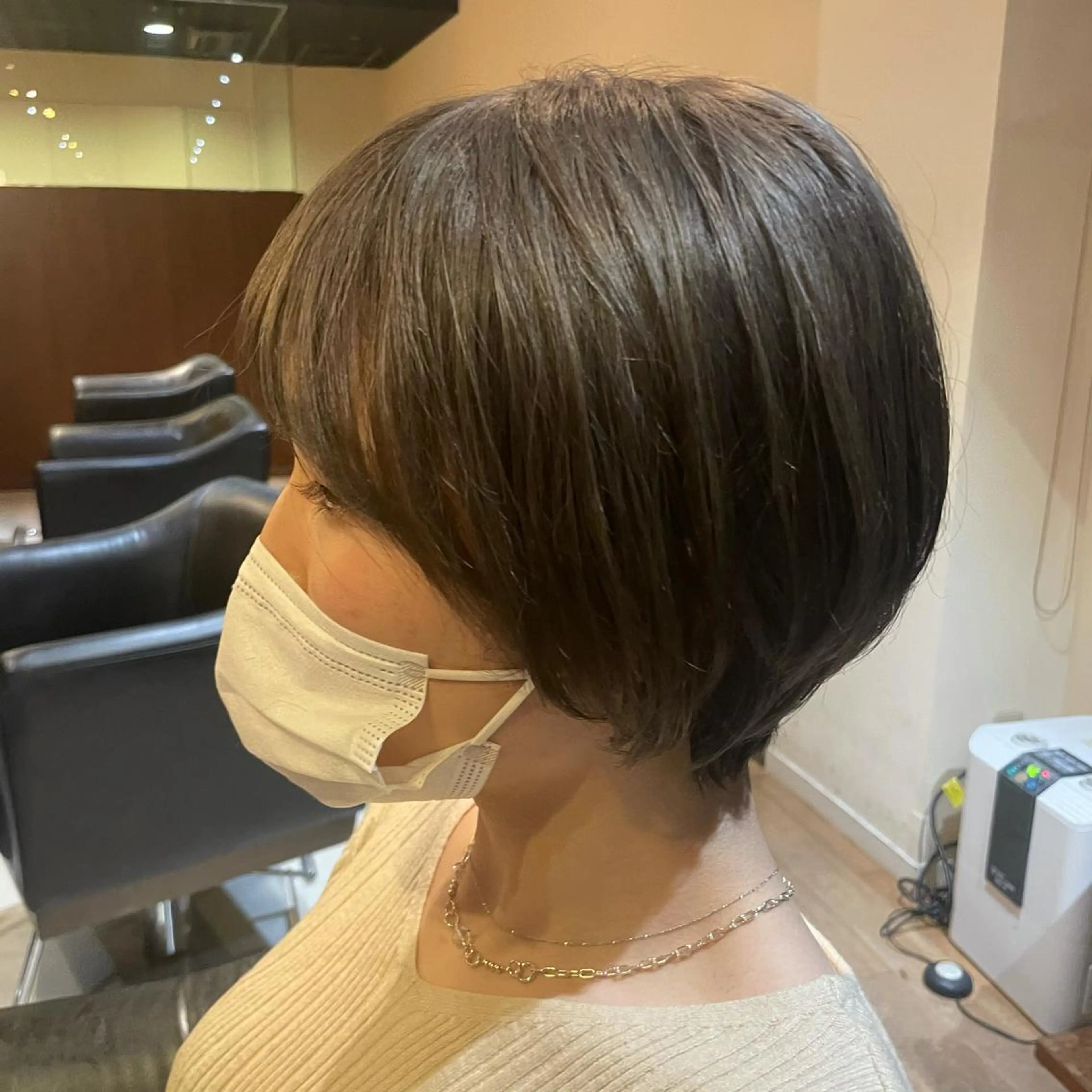 ショート ショート・ボブ 中村俊哉のヘアスタイル