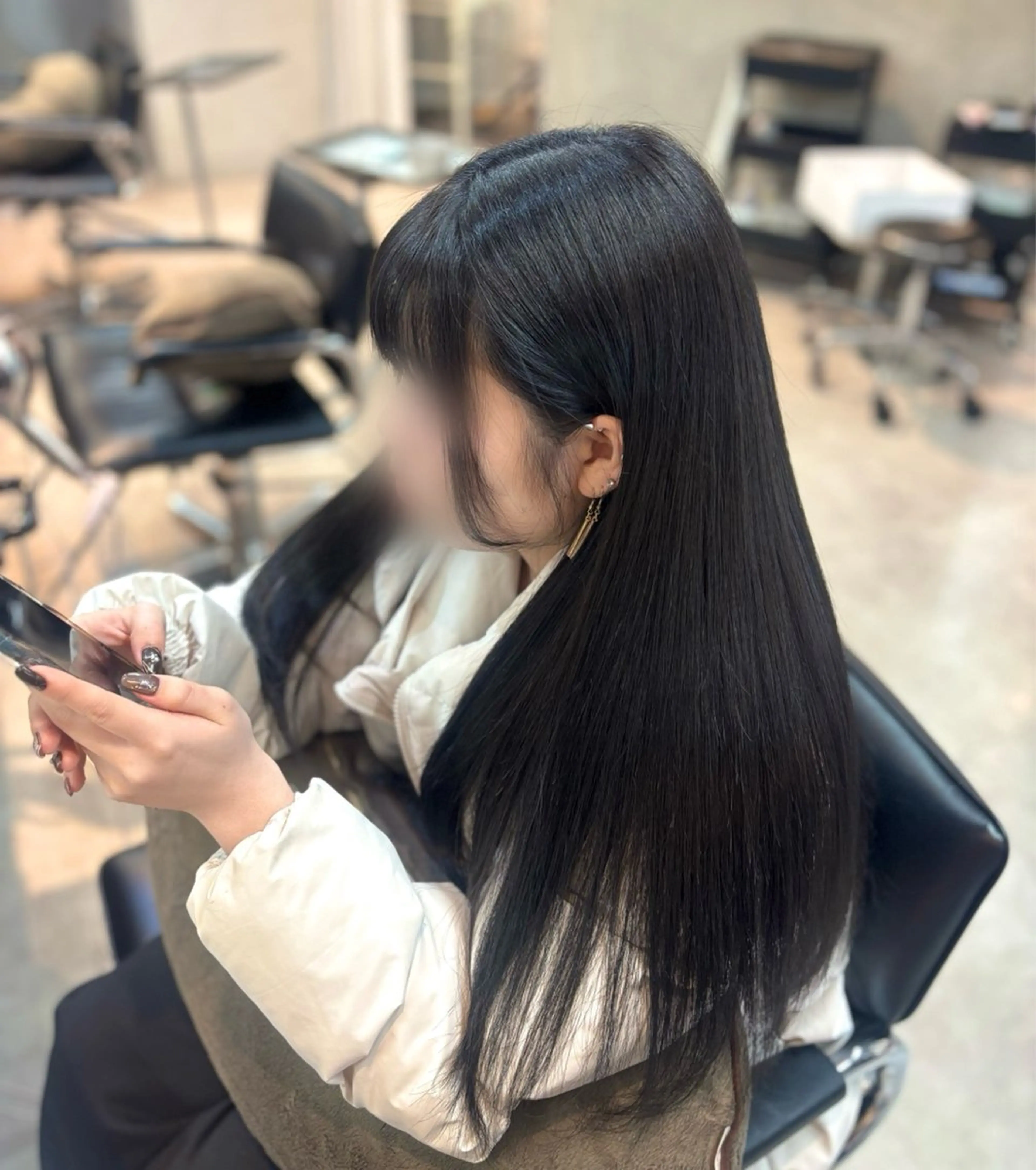 👕就活向け👕 暗染めカラーの写真