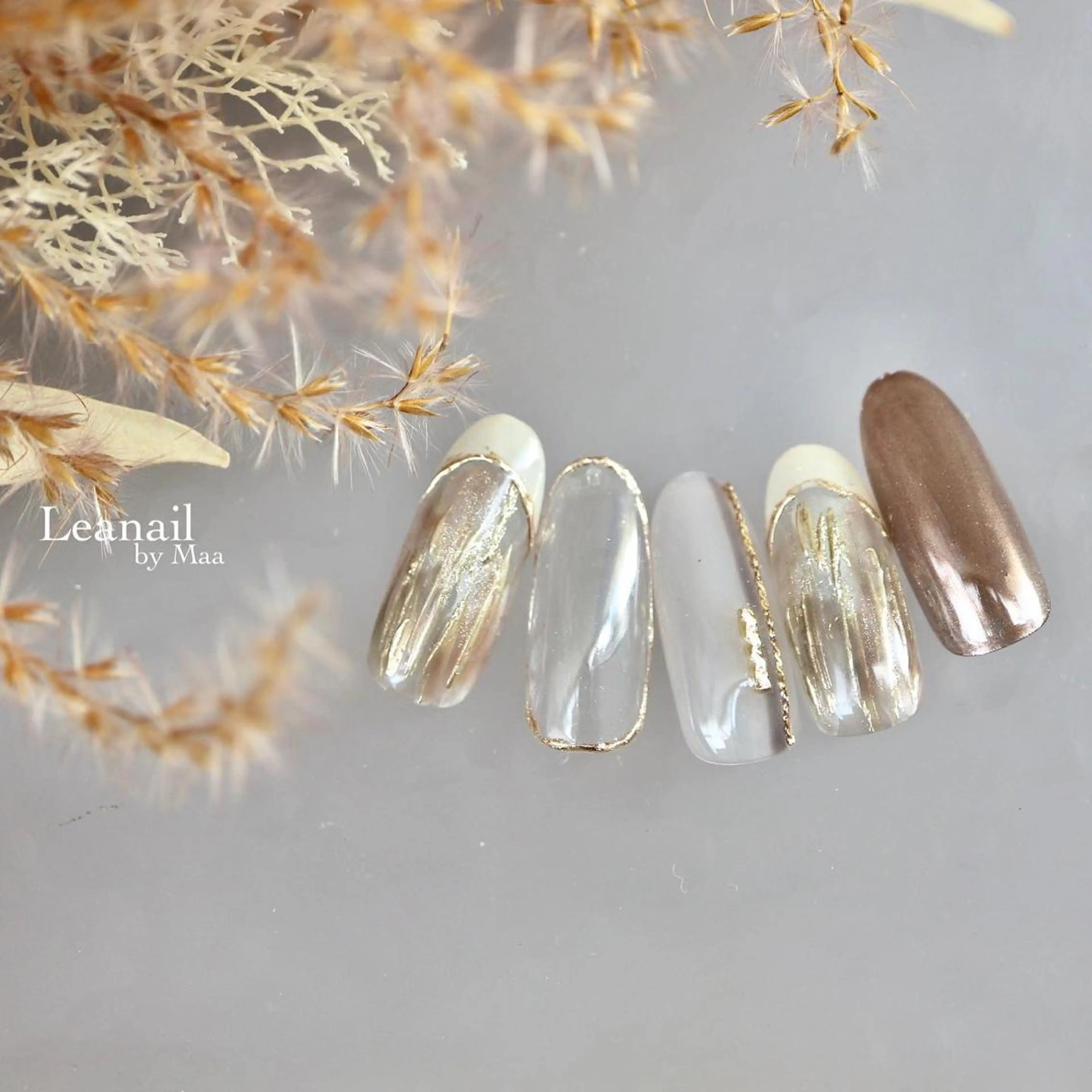 ネイル private_ salon.Leaのネイルデザイン