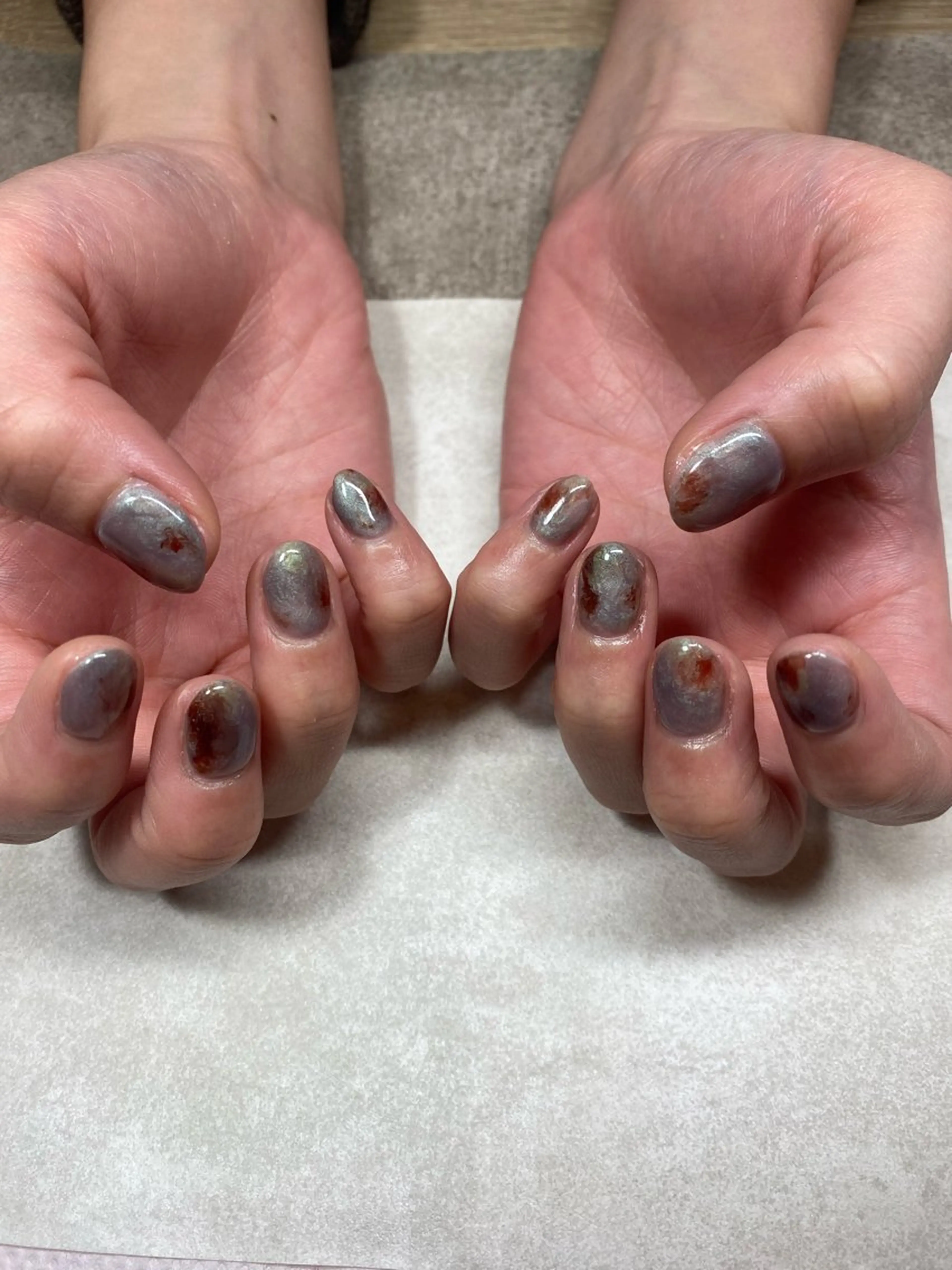 ネイル 持ち込み 小林 優花のネイルデザイン