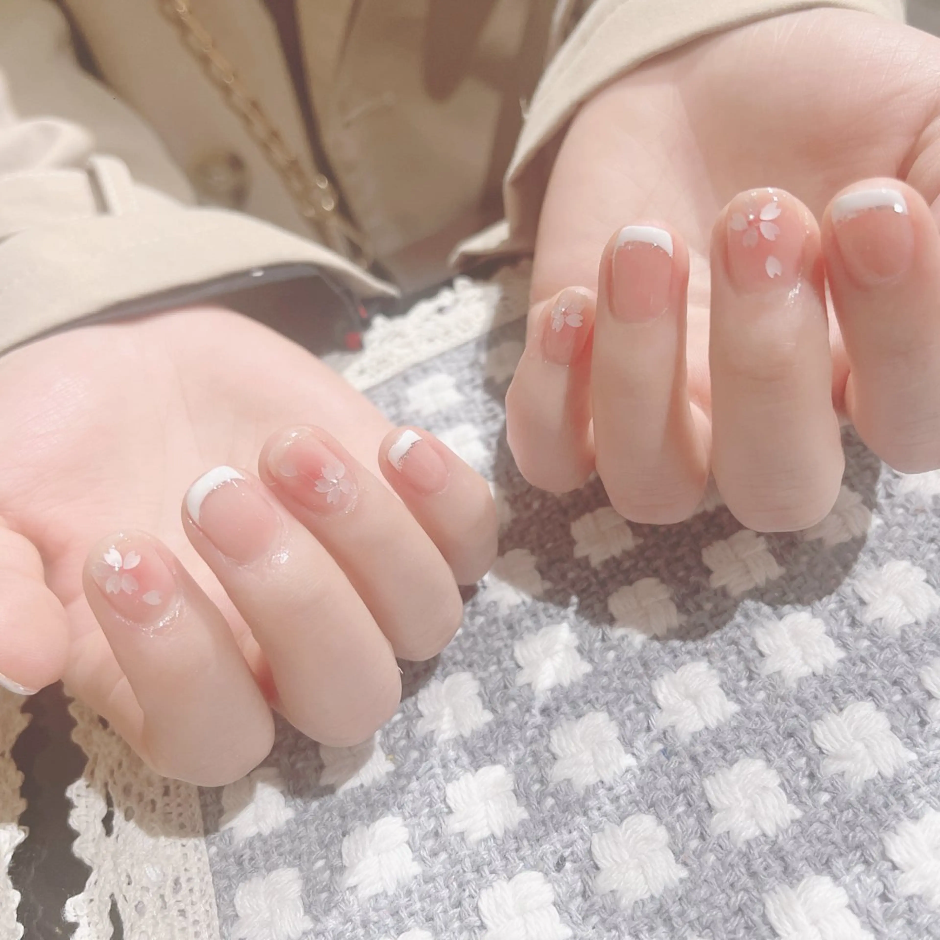 ネイル Unanina 林のネイルデザイン