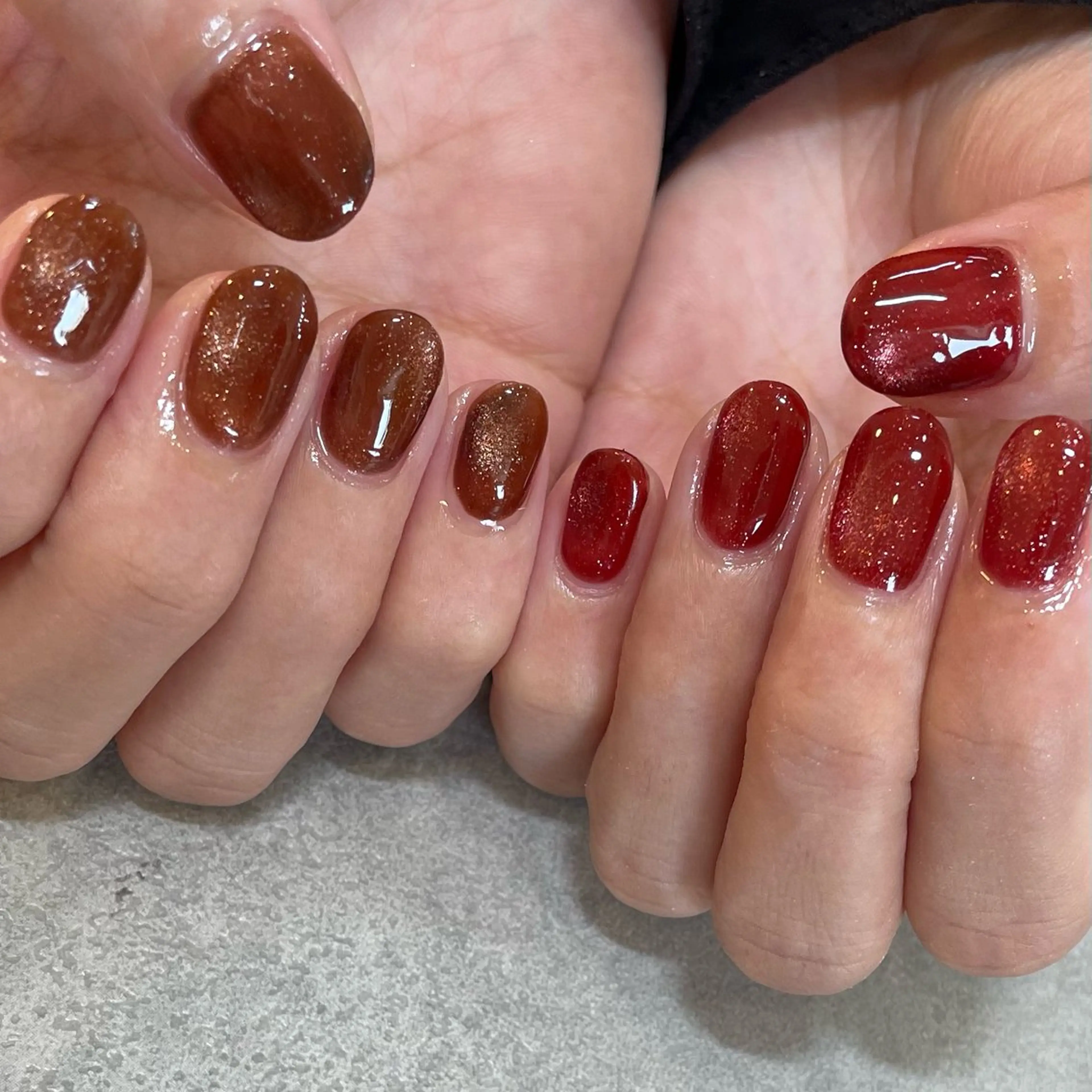 ネイル マグネットネイル ビー玉ネイル Nail Salon Gummi.のネイルデザイン