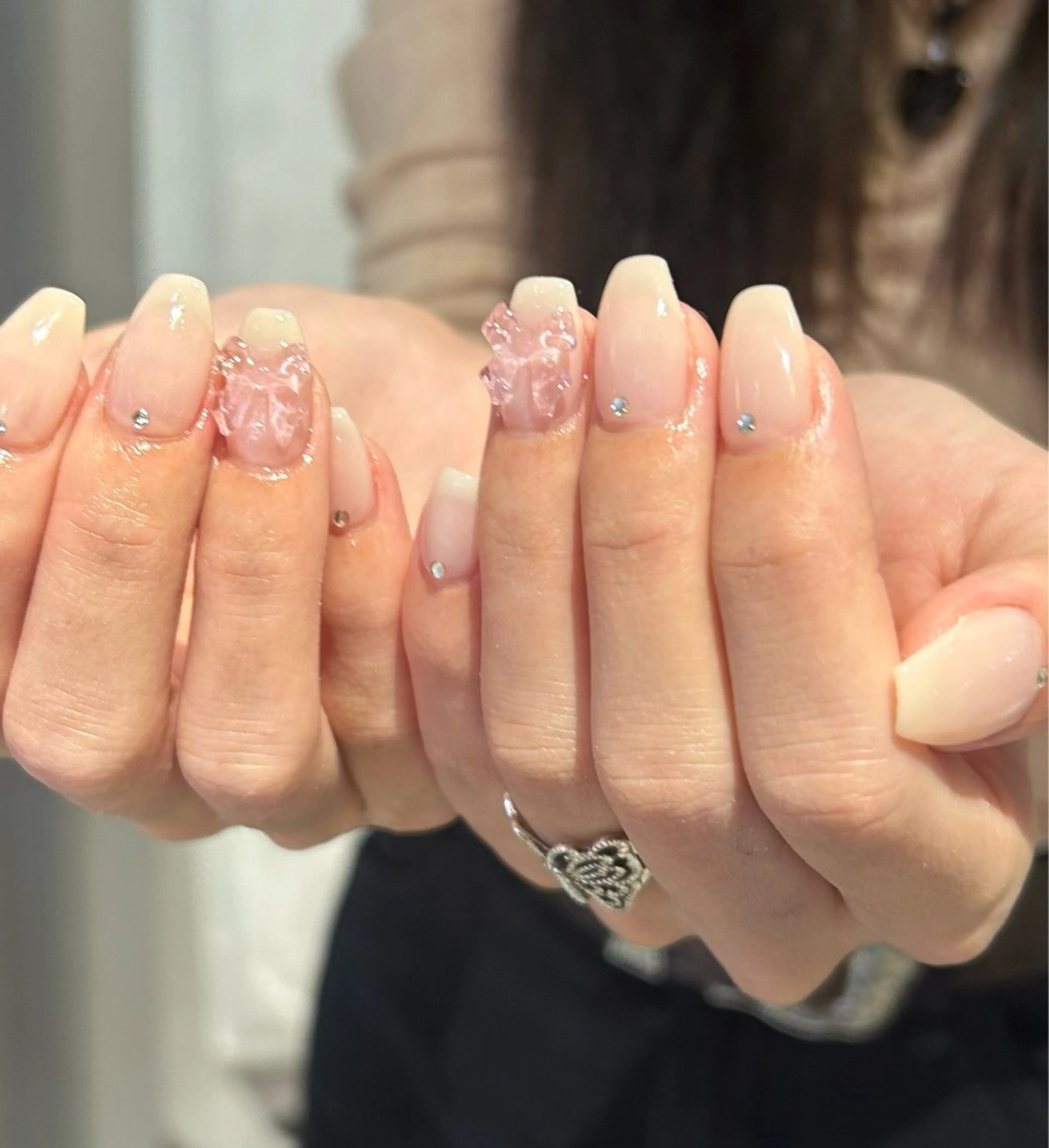 ネイル SEINA_ NAIL🐈‍⬛💗のネイルデザイン