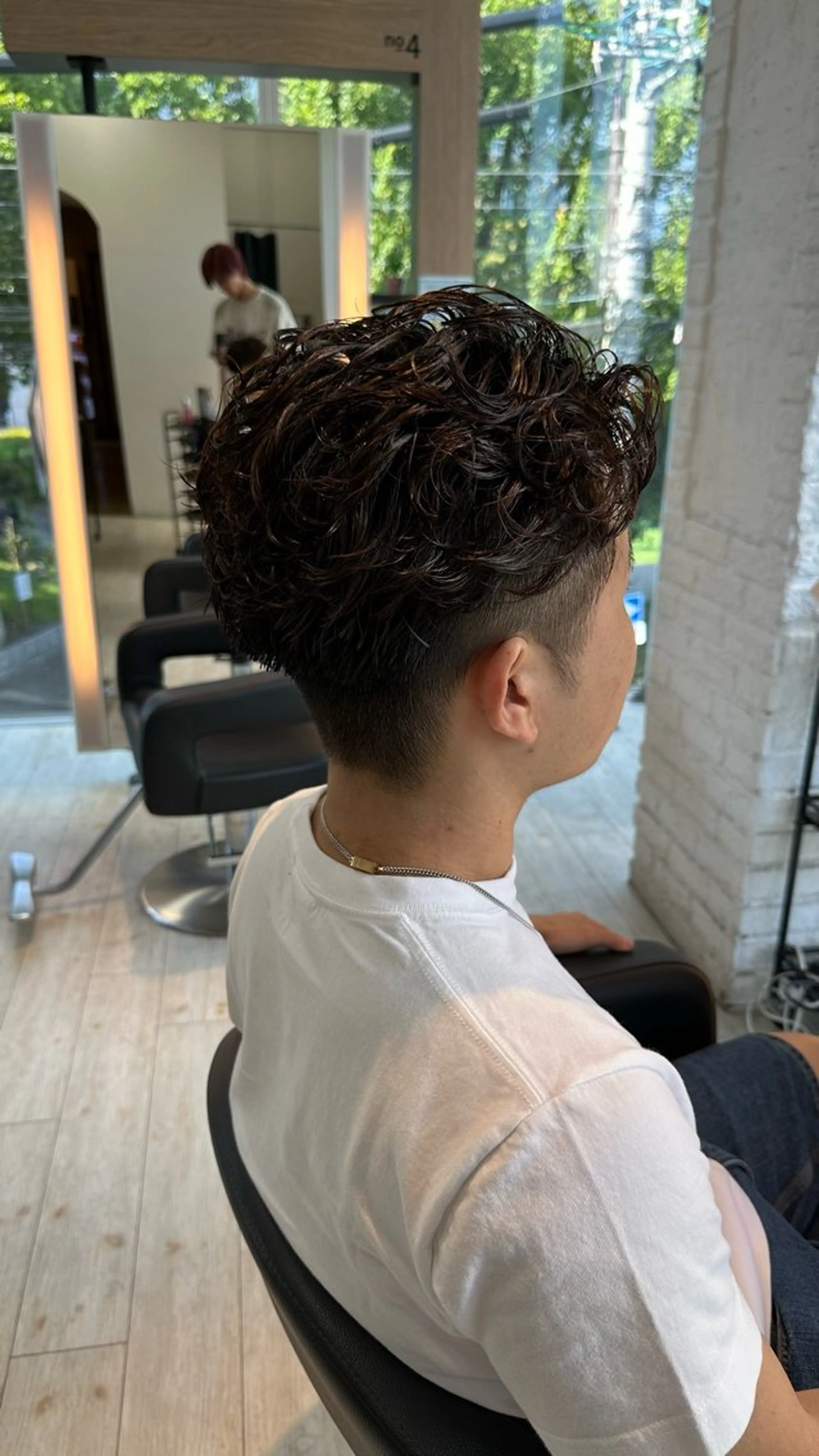 パーマ メンズ カット パーマ Yamato/ 韓国ヘア/栄のヘアスタイル