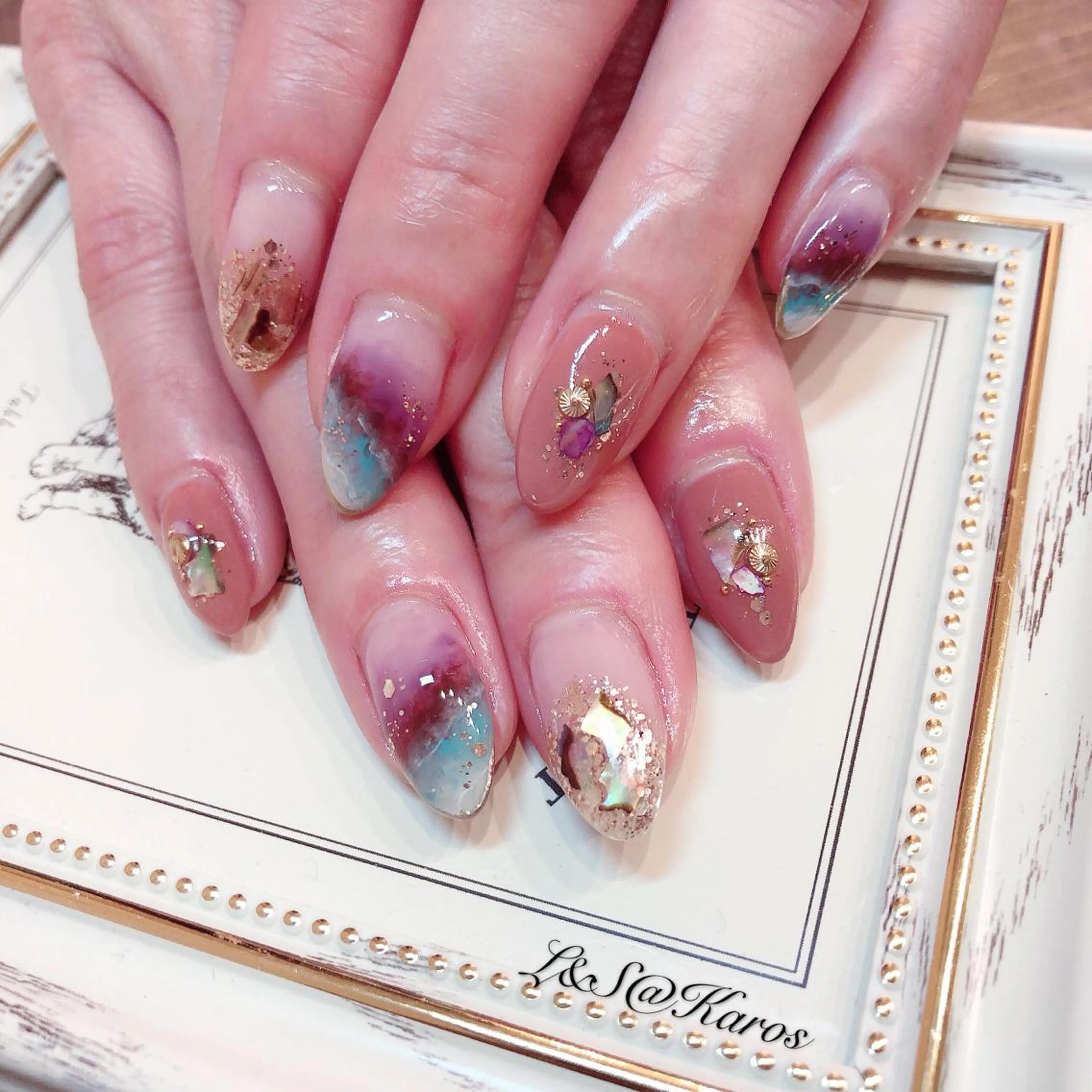 ネイル ハンドネイル L&S@ Karosのネイルデザイン