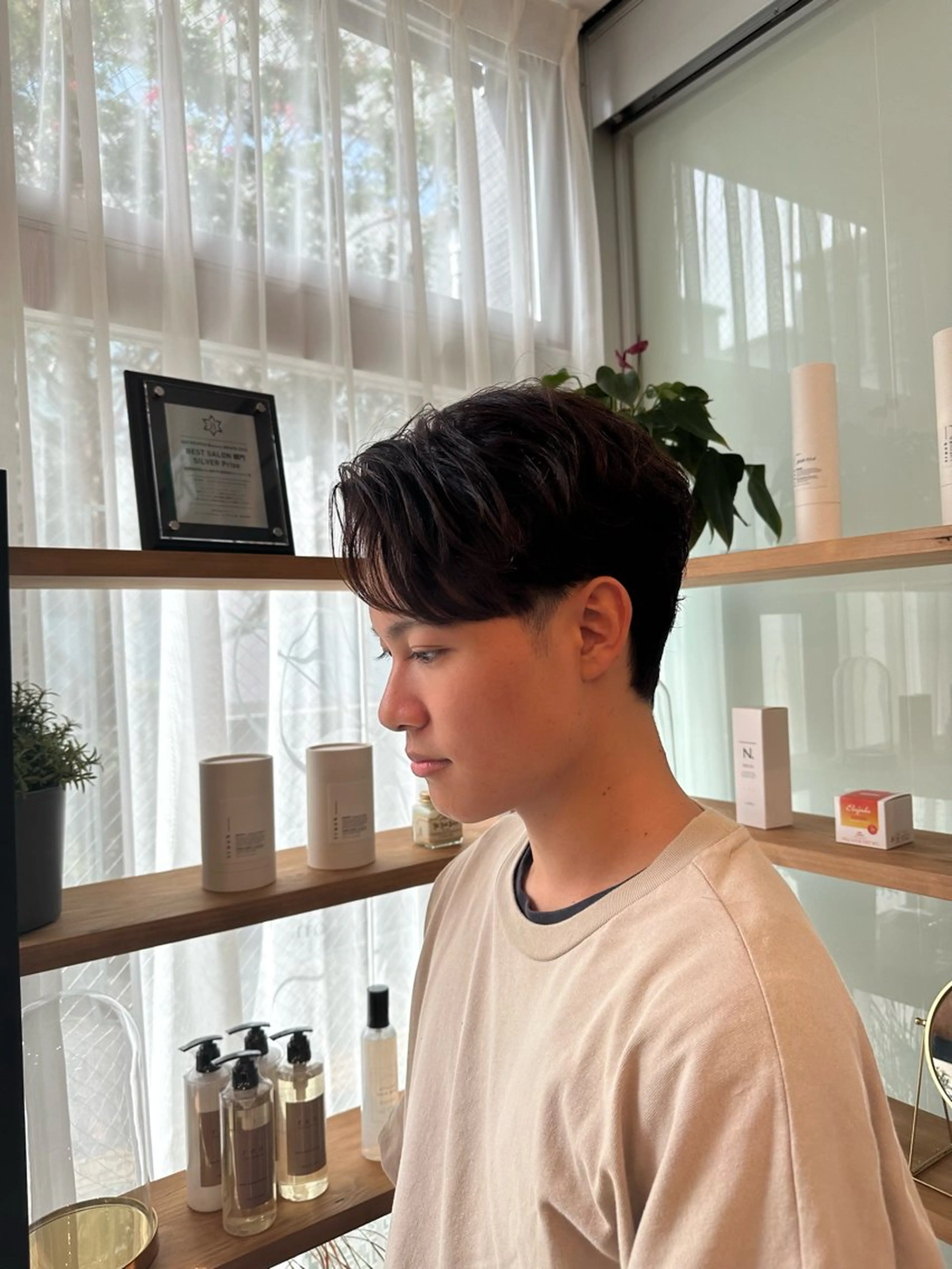 ショート メンズ メンズ韓国風 韓国風ヘア 鈴木 雅人のヘアスタイル