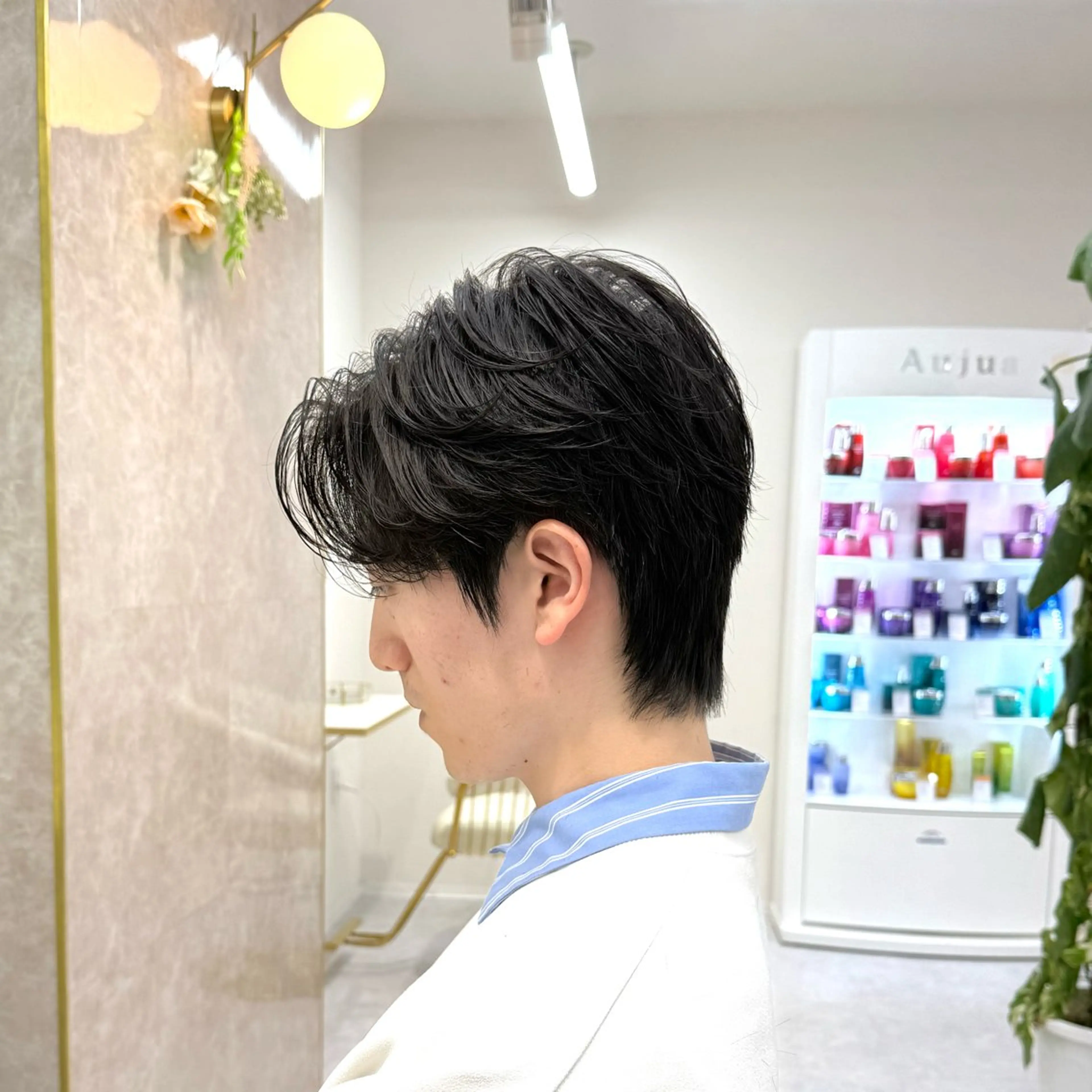 ショート メンズ フェザーパーマ メンズパーマ 太我/フェザーパーマ /ニュアンスパーマのヘアスタイル