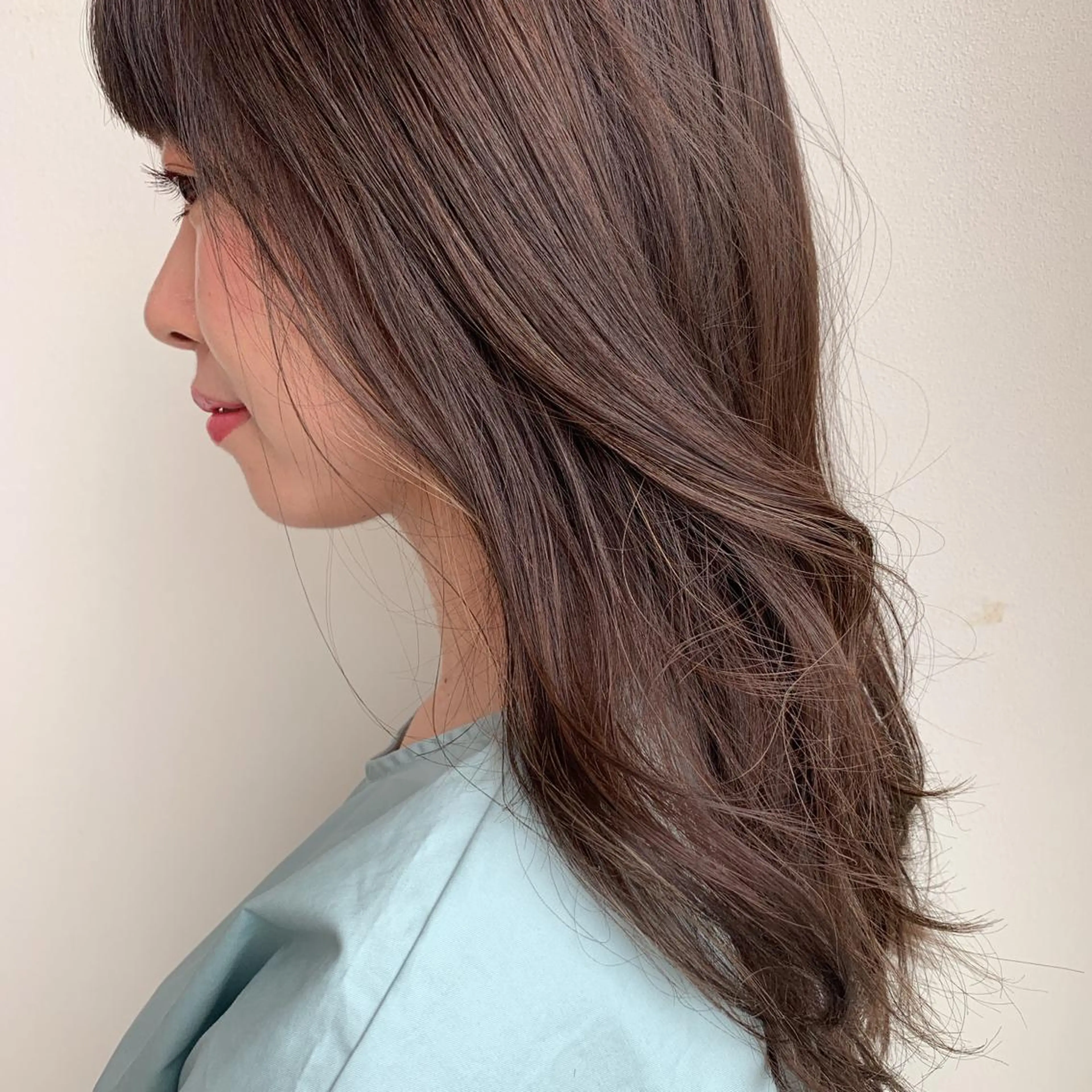 セミロング メンズ/パーマ /レディース髪質改善のヘアスタイル
