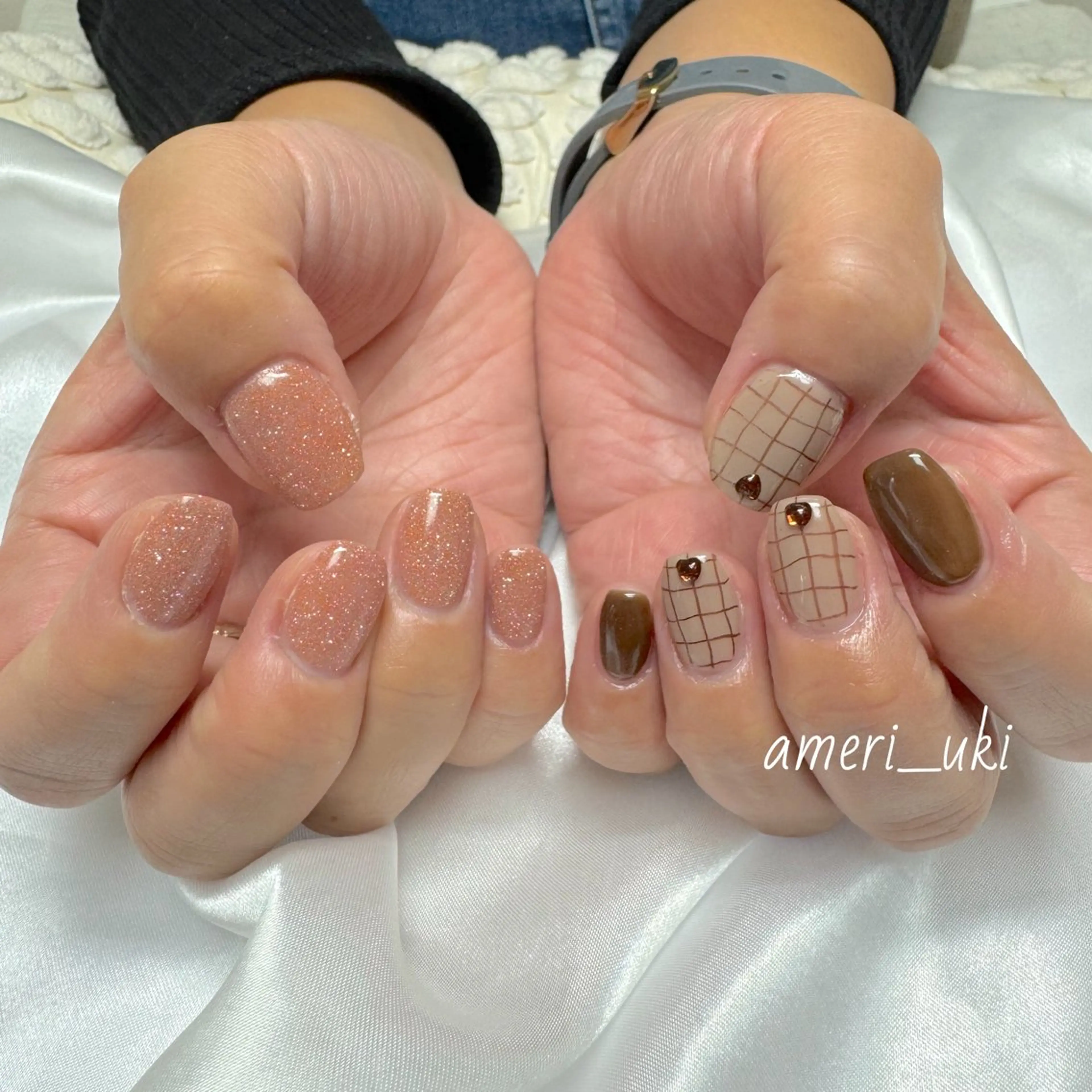ネイル ハンドネイル Ameri nail /UKIのネイルデザイン