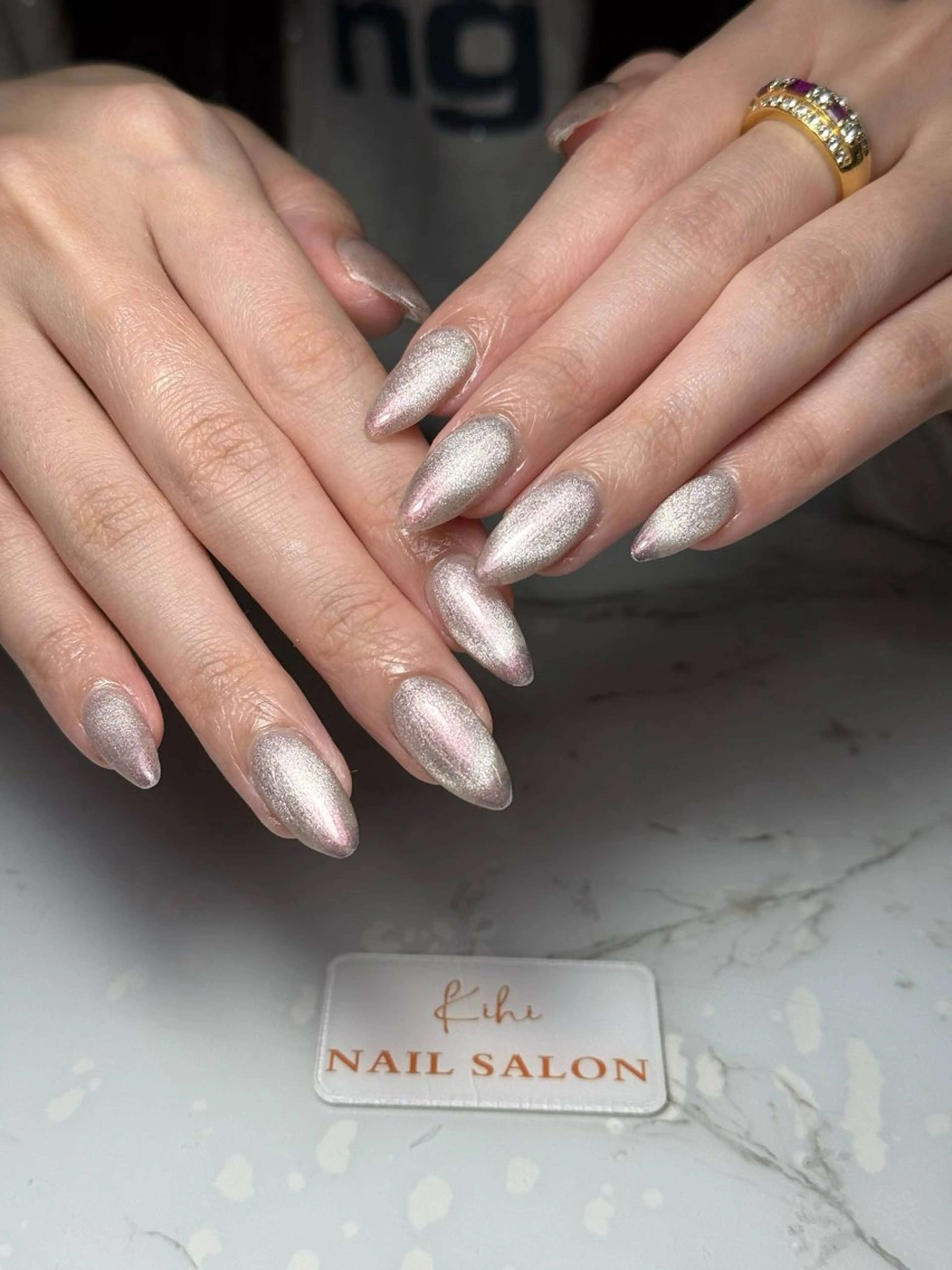 ネイル アートネイル フレンチネイル ジェルネイル グラデーション 韓国ネイル ハンドネイル 💕鈴木ユリ パラジェル/オフ無料のネイルデザイン