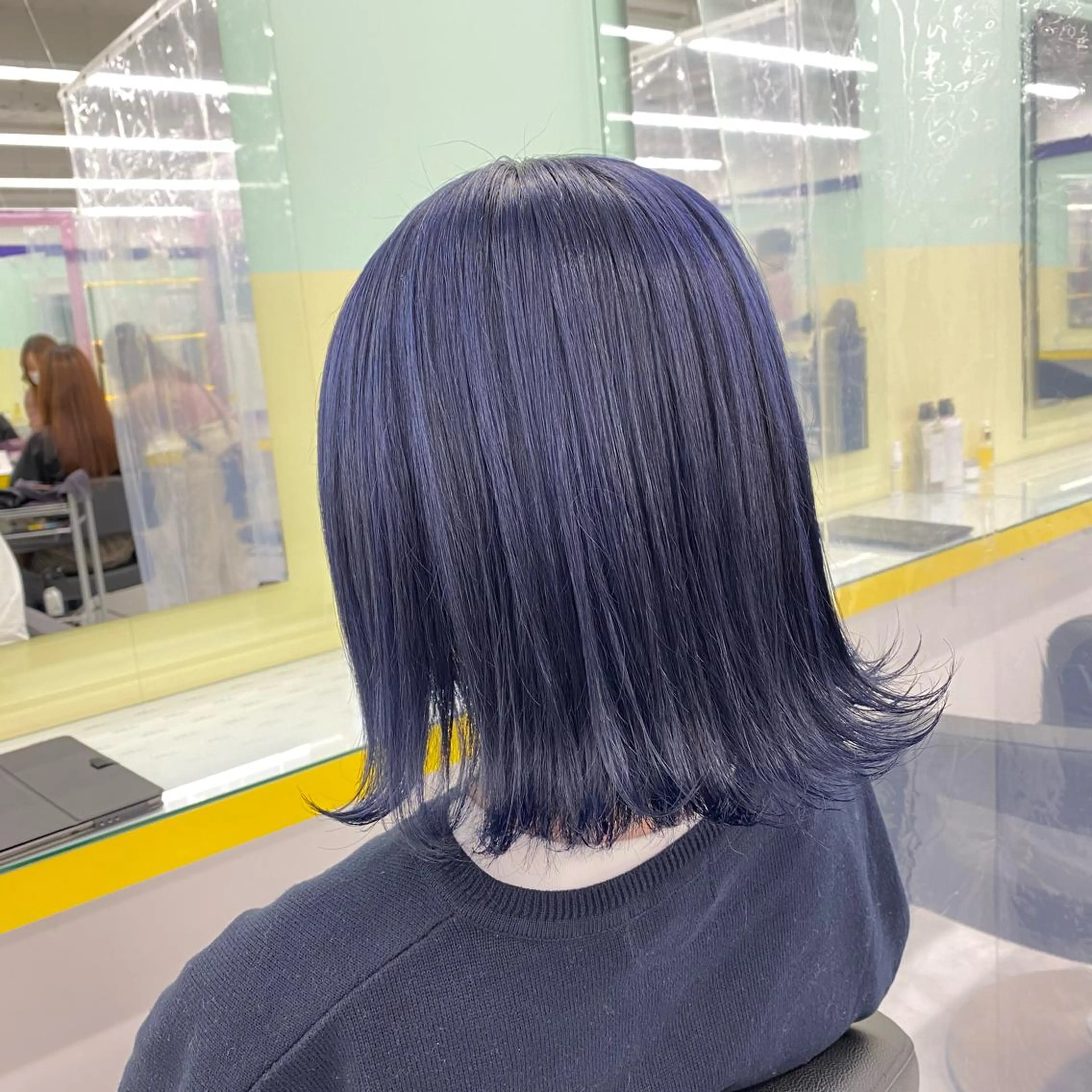 セミロング カラー ヘアアレンジ ヘアカラー トリートメント GOTODAY shair salon 横浜mare店所属・mai🍑暖色カラー /レイヤー💖のヘアスタイル