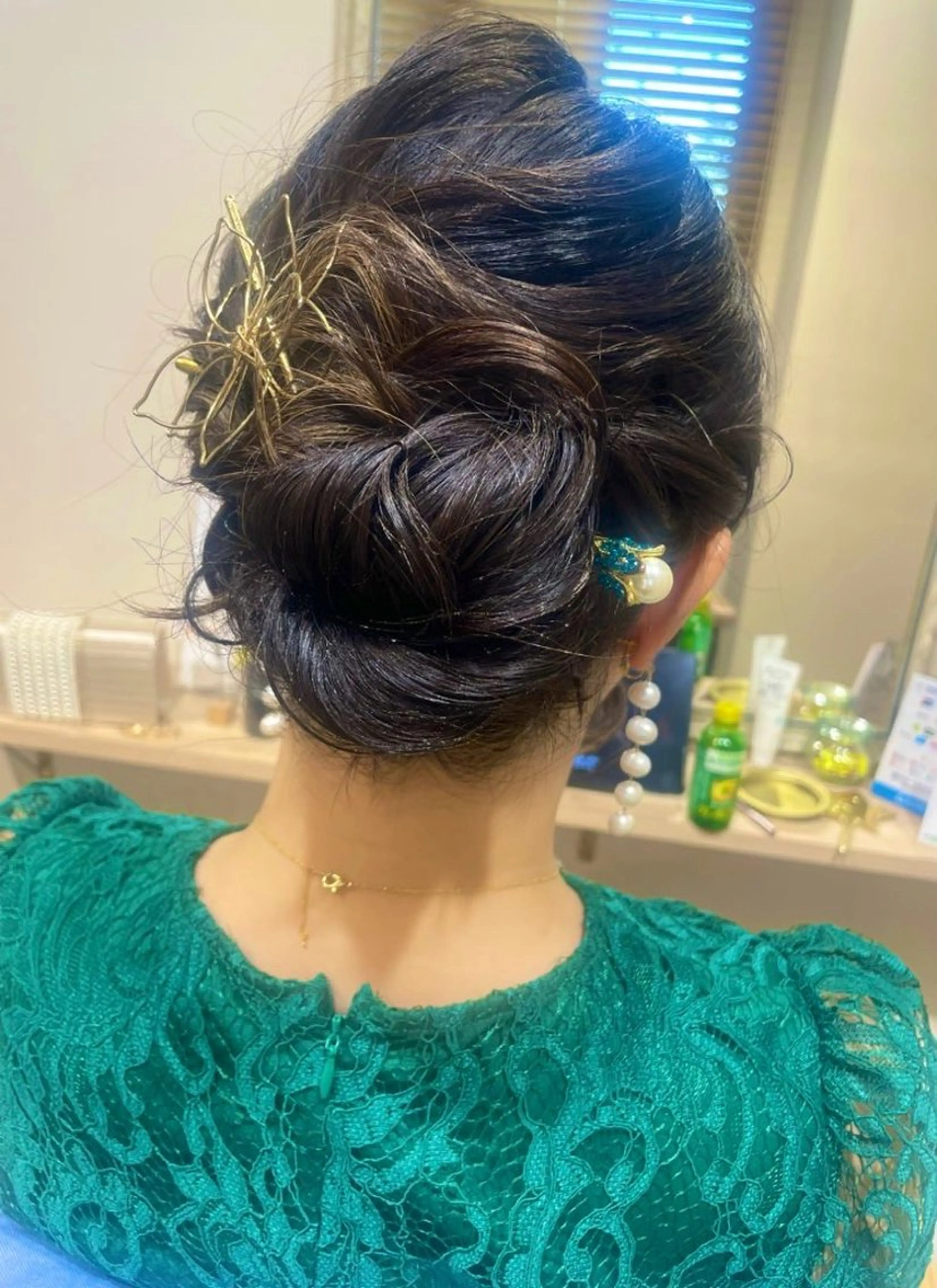 ミディアム ヘアセット Connect Rumiのヘアスタイル