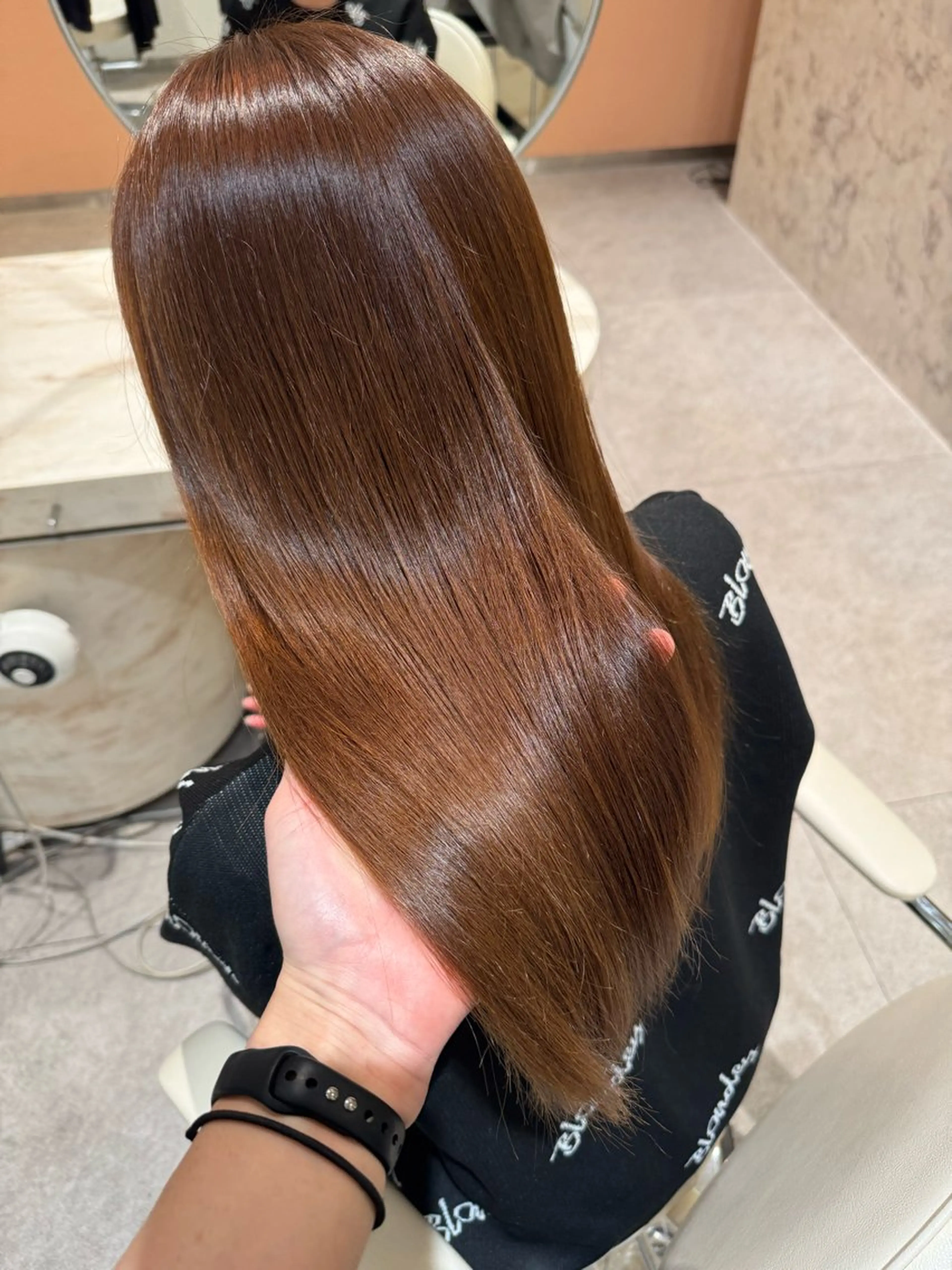 ロング 縮毛矯正 siu 🐺のヘアスタイル