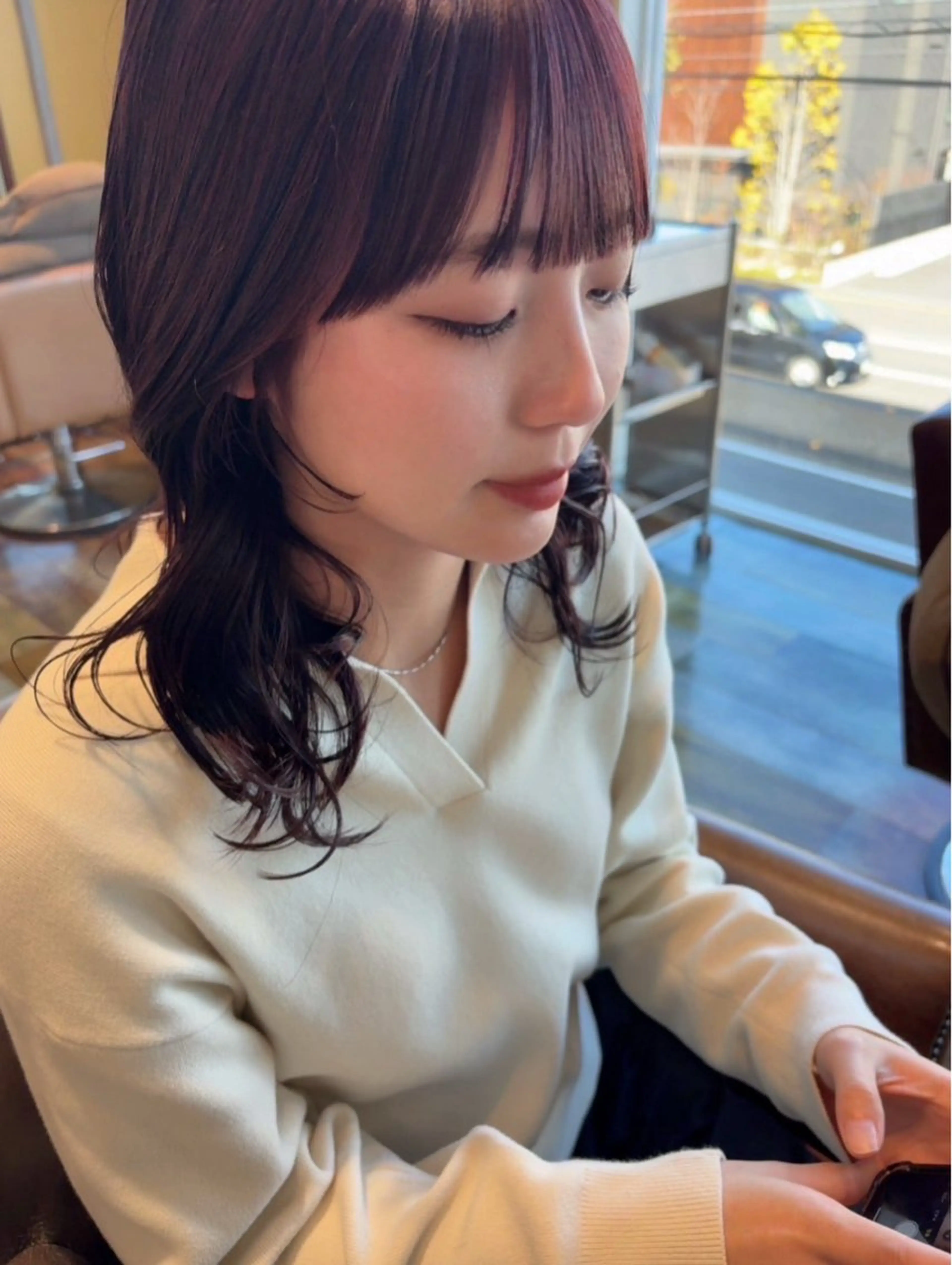 セミロング カラー 🪞🛋 Kirara〰️のヘアスタイル