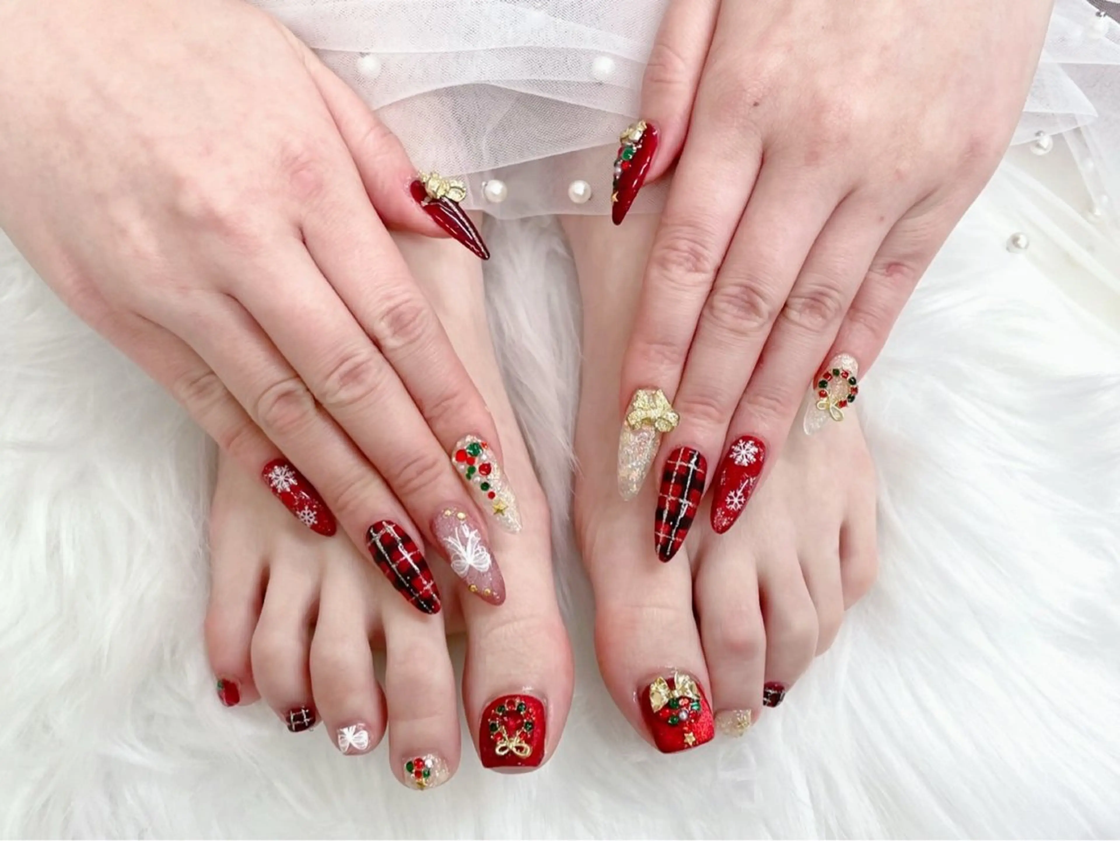 ネイル lucky nail 歌舞伎町のネイルデザイン