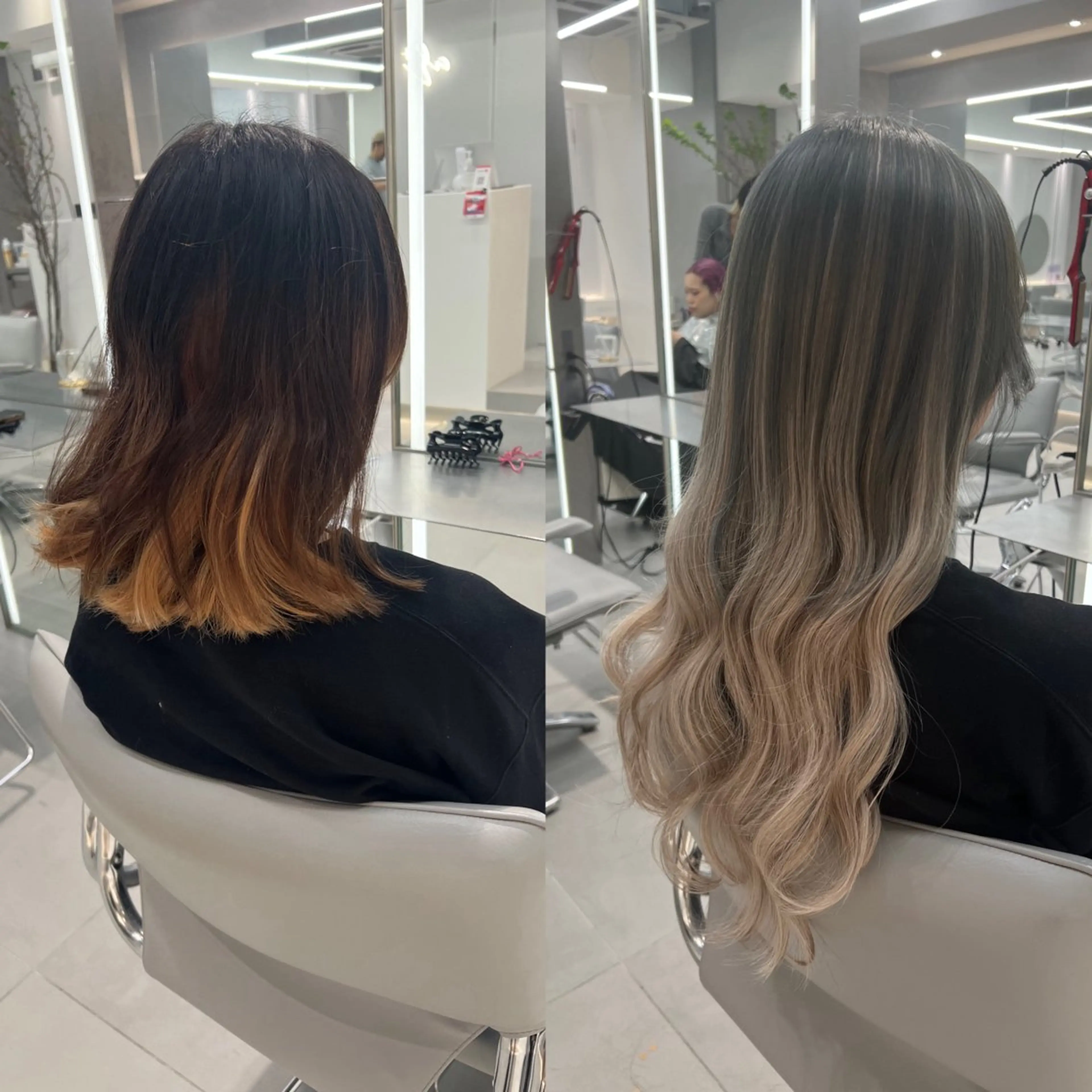 ロング カラー ヘアアレンジ カット ヘアカラー エクステ ar+ ❤︎ maiのヘアスタイル