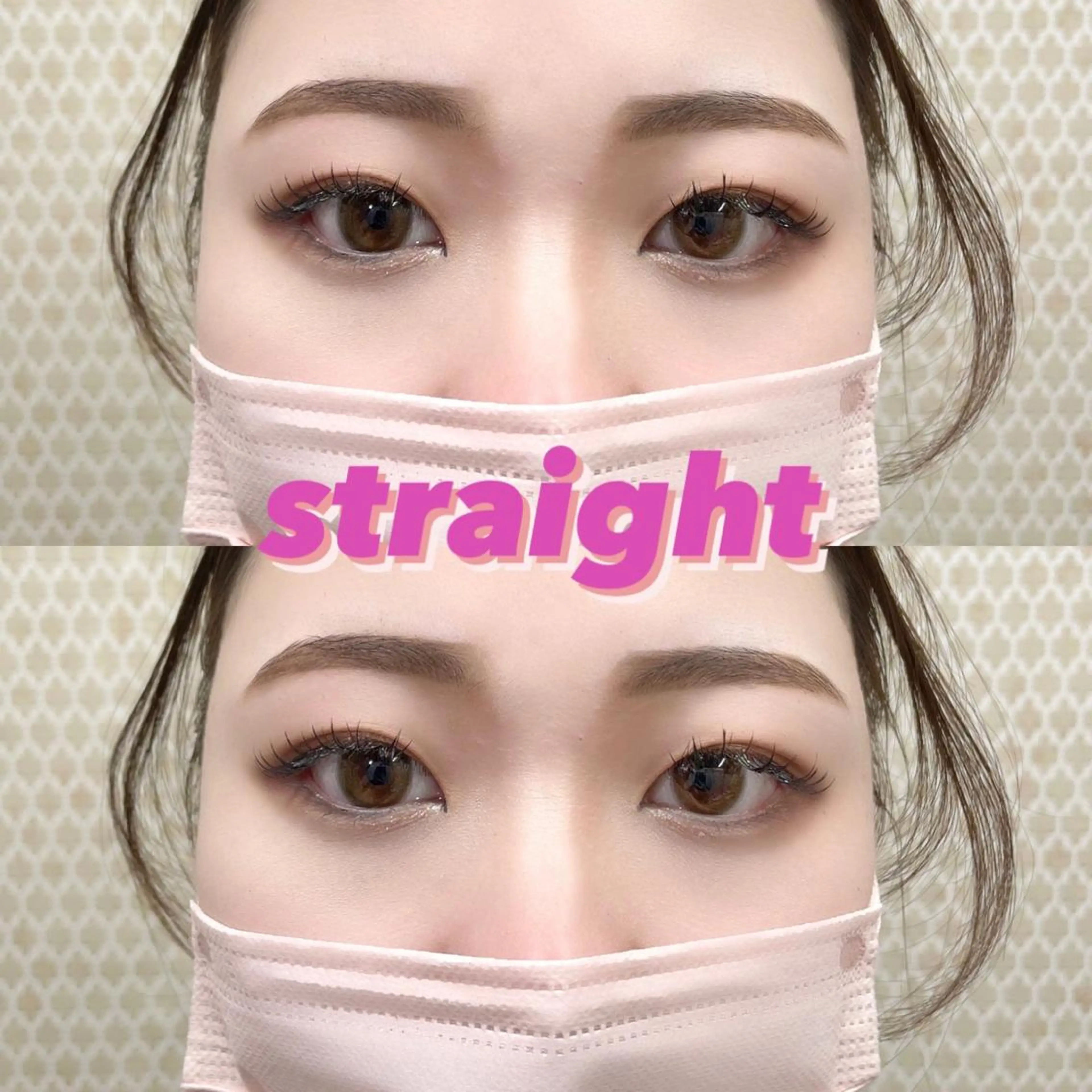 マツエク・マツパ アイブロウ 眉毛ワックス脱毛 キュート BAMBI 🖤KAWAIのマツエク・マツパデザイン