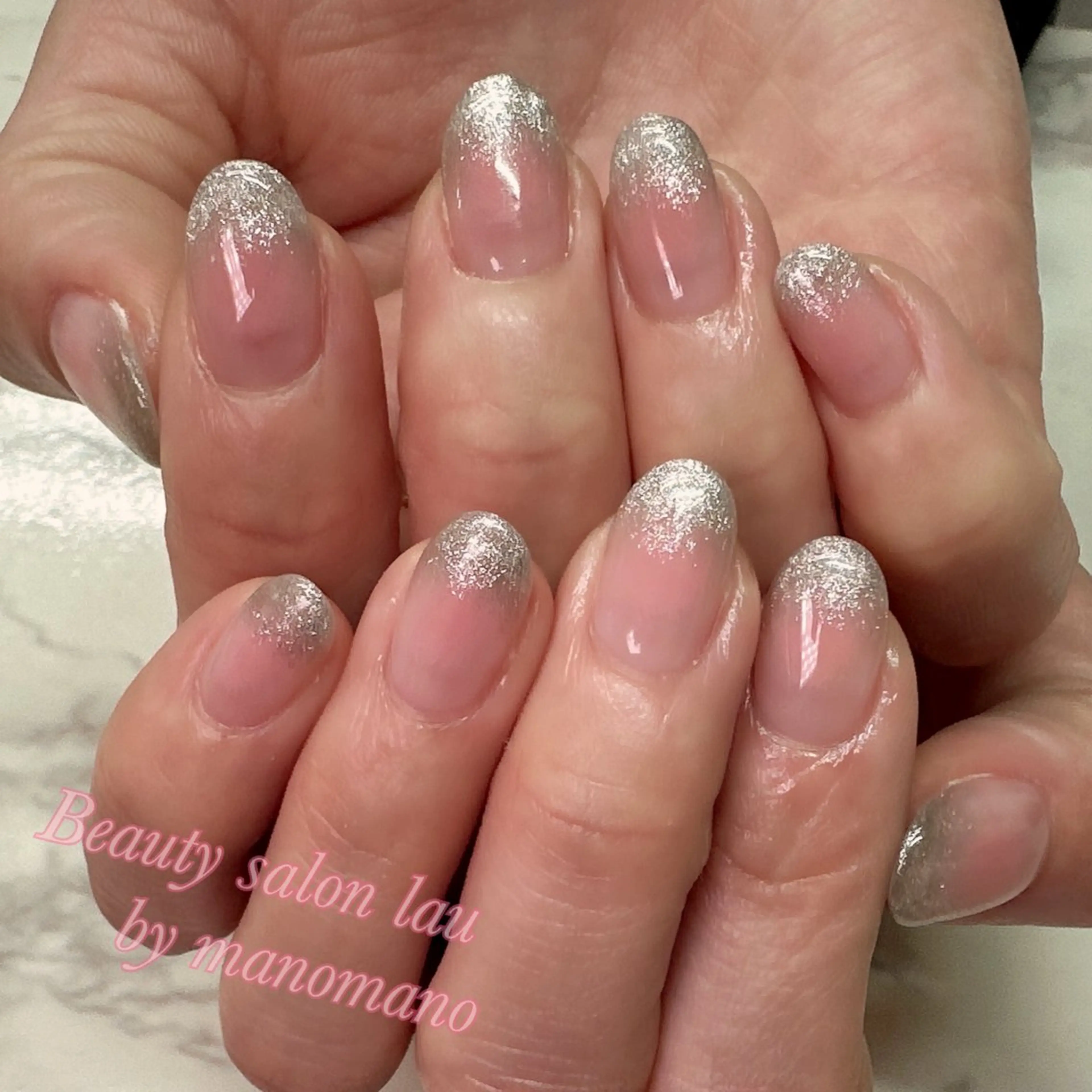 ネイル ハンドネイル ラウバイマノマノ なかざとのネイルデザイン