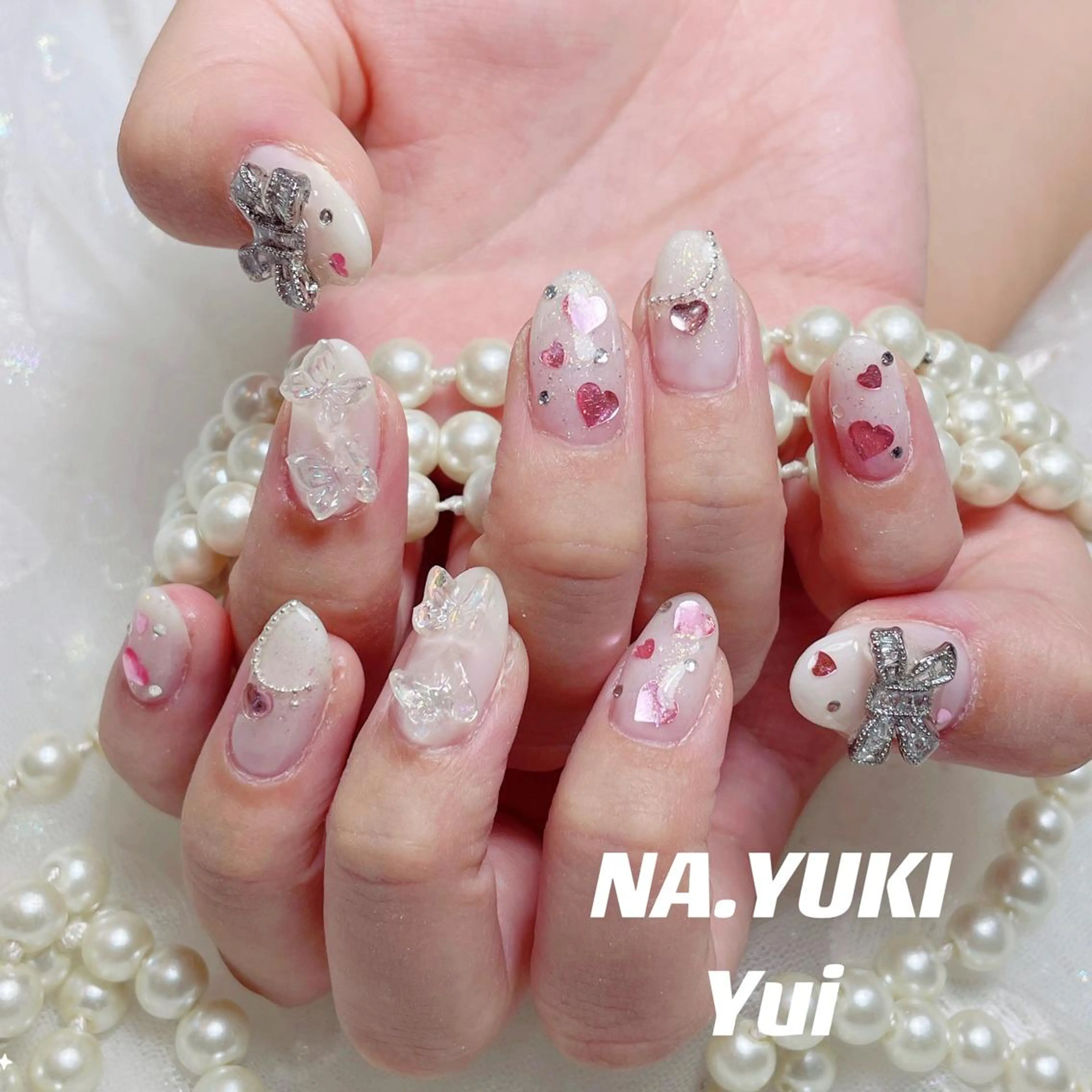 ネイル ハンドネイル ハンドケア YUKI 💗 渋谷店のネイルデザイン