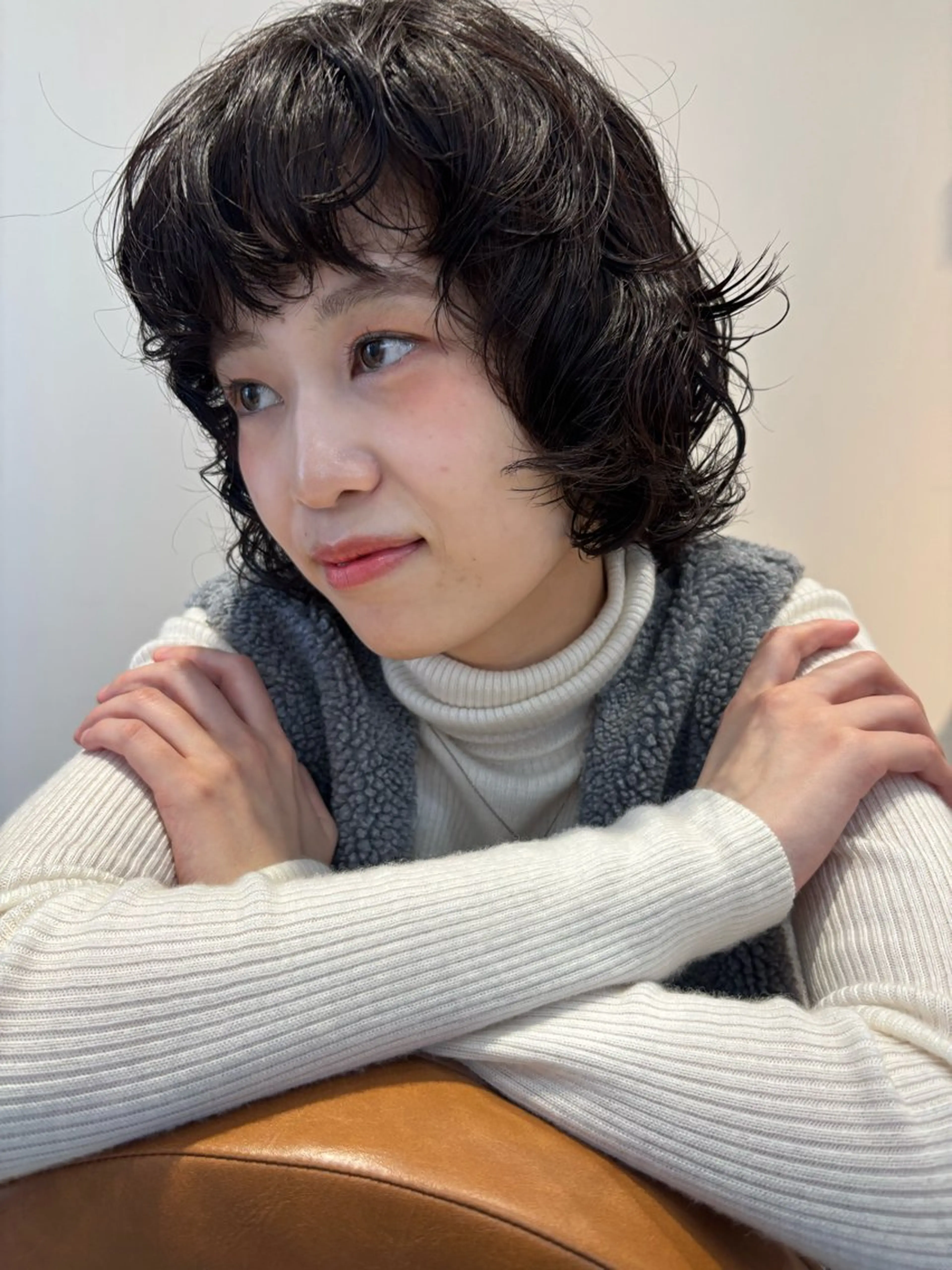 パーマ パーマ ブリーチなしカラー/ パーマ/おとは🦖♡のヘアスタイル