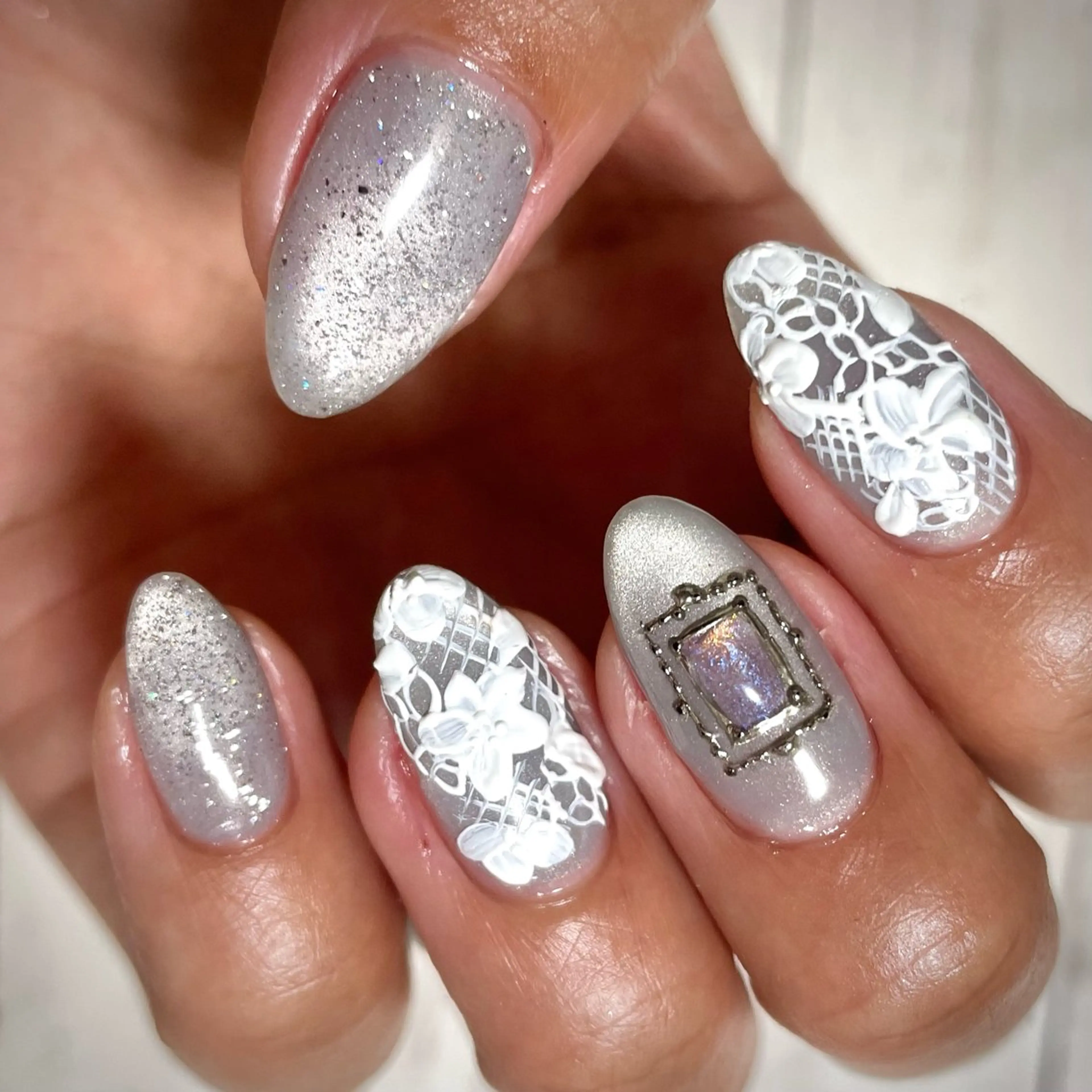 ネイル アートネイル フラッシュネイル ハンドネイル ハンドケア Natsumi 𓂃𓈒𓏸𓍯のネイルデザイン