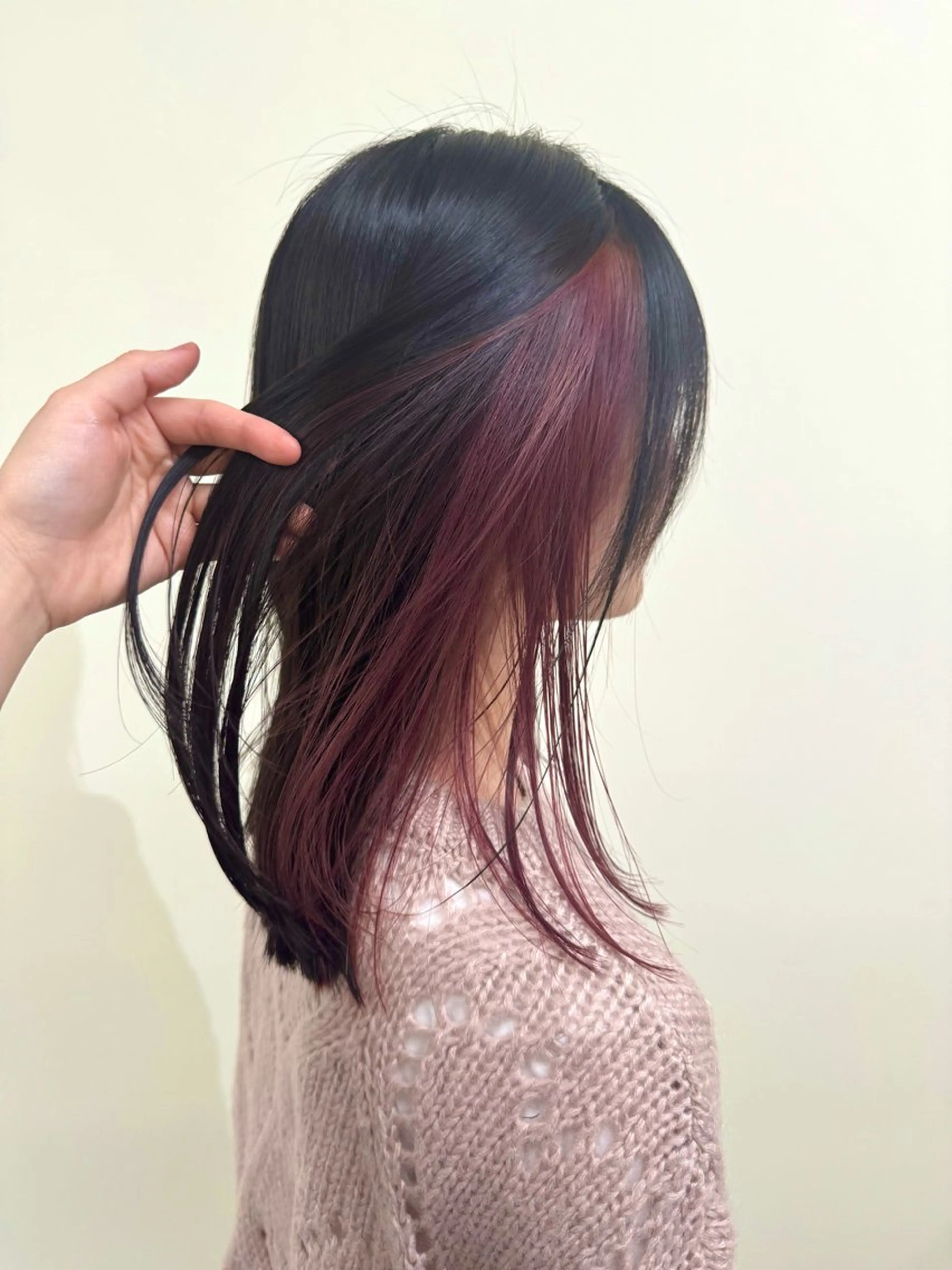 ロング カラー ゆ う あのヘアスタイル